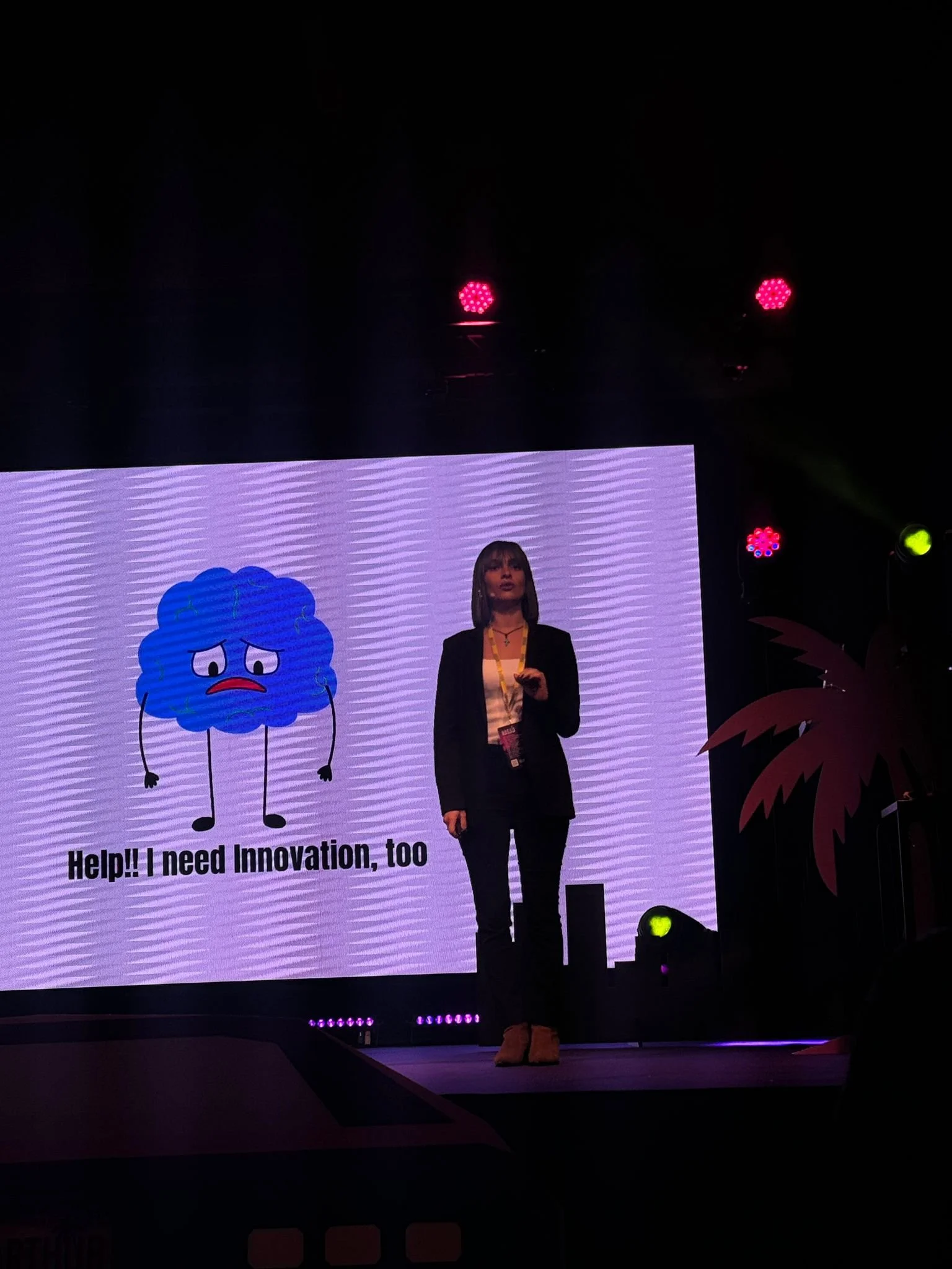 Angela Boyajian has publicly pitched about her feminine leadership and gamified wellbeing how she founded a company self funded and showcased how confidence is important in business