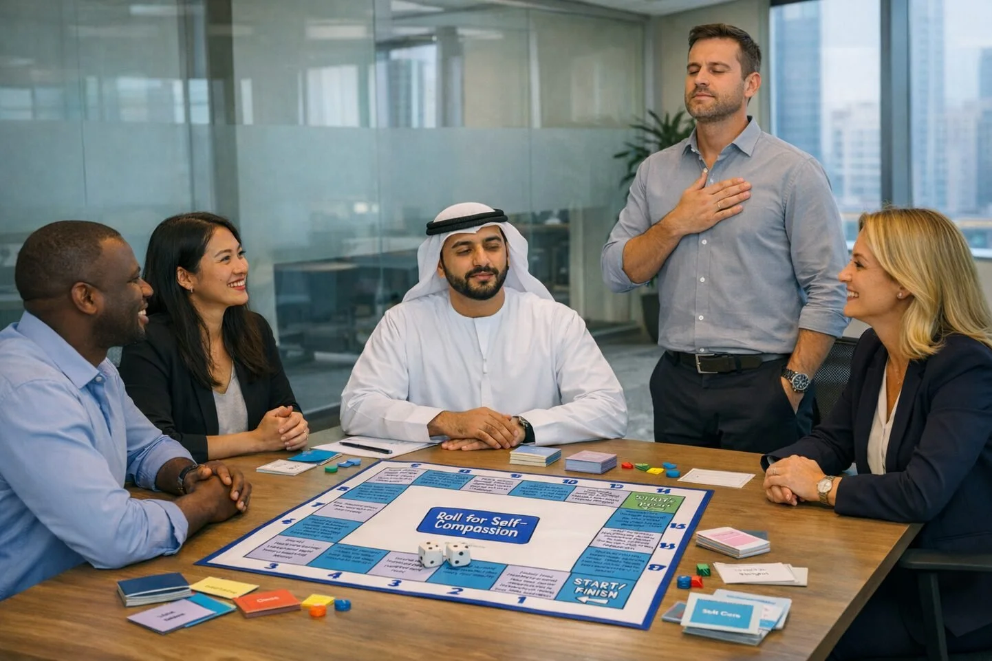 wellbeing game to reduce workplace burnout