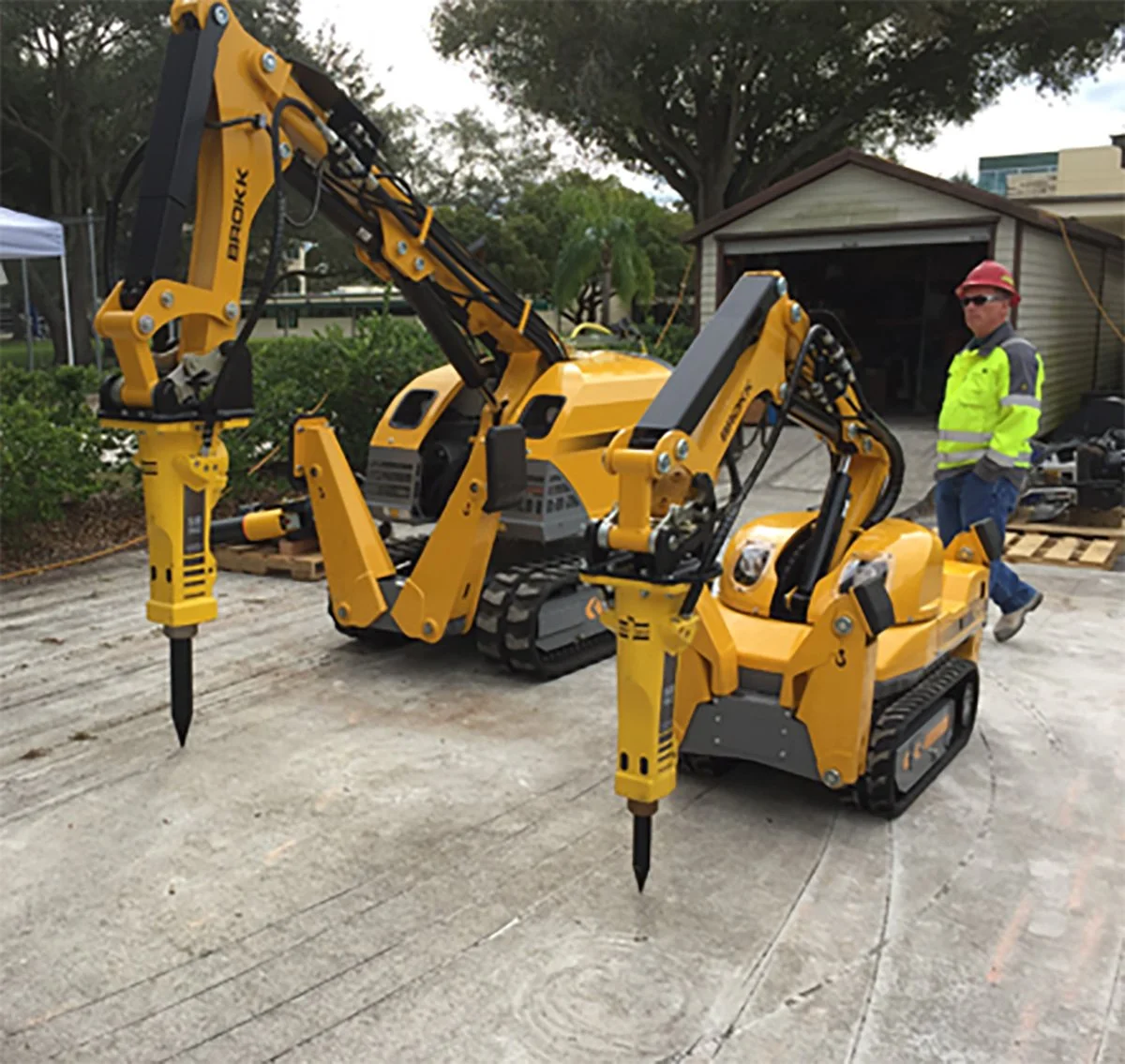 Selective Demolition Robots