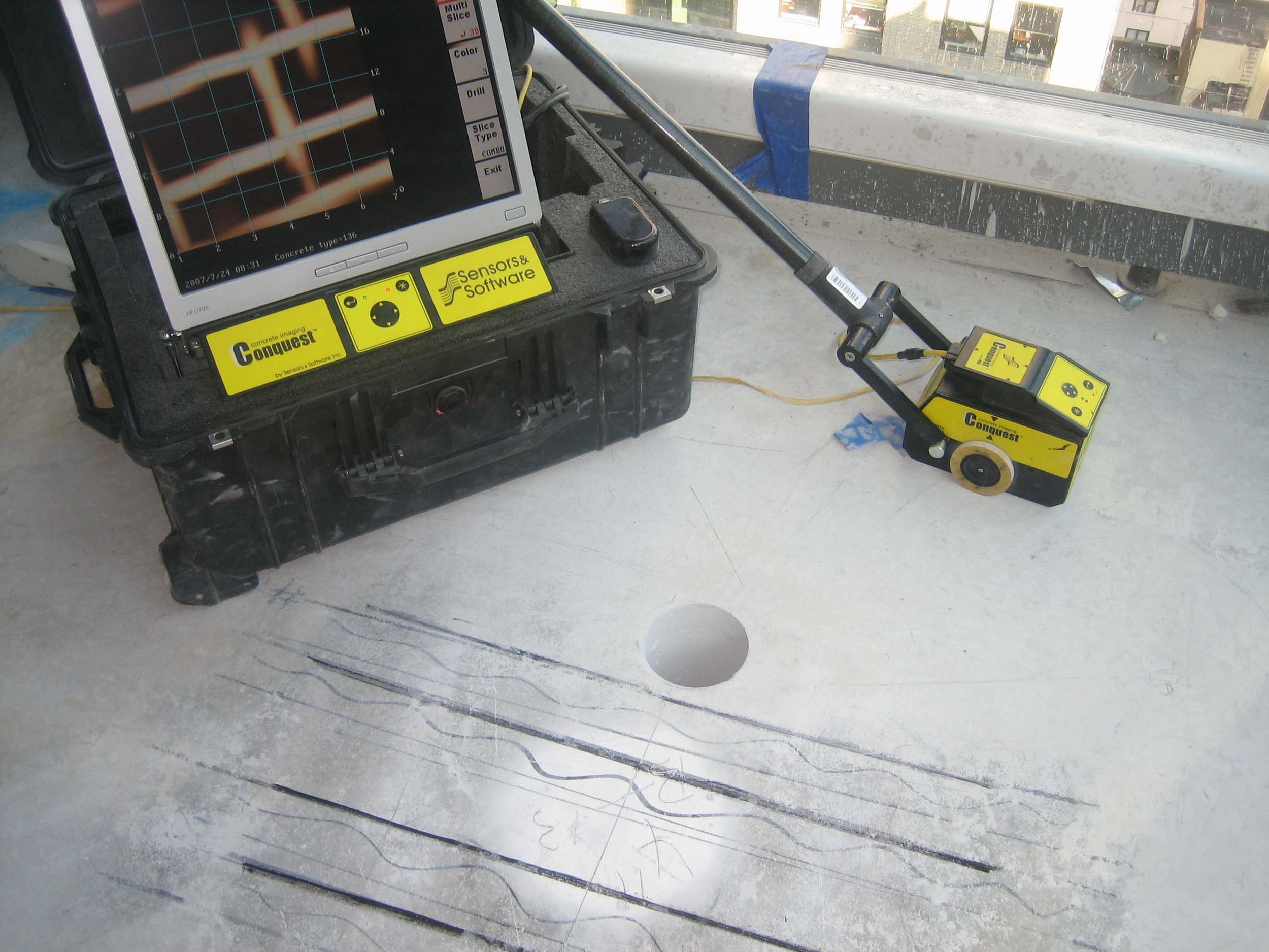 GPR Scanner & Monitor
