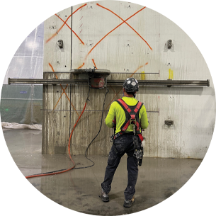 Wall Sawing Icon