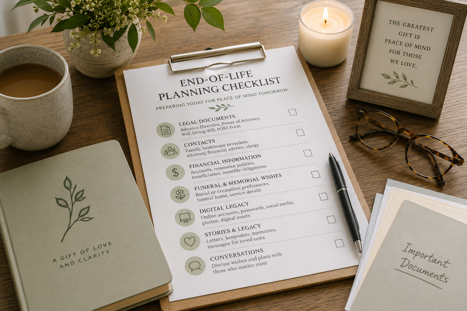 The Complete Indiana End-of-Life Planning Checklist