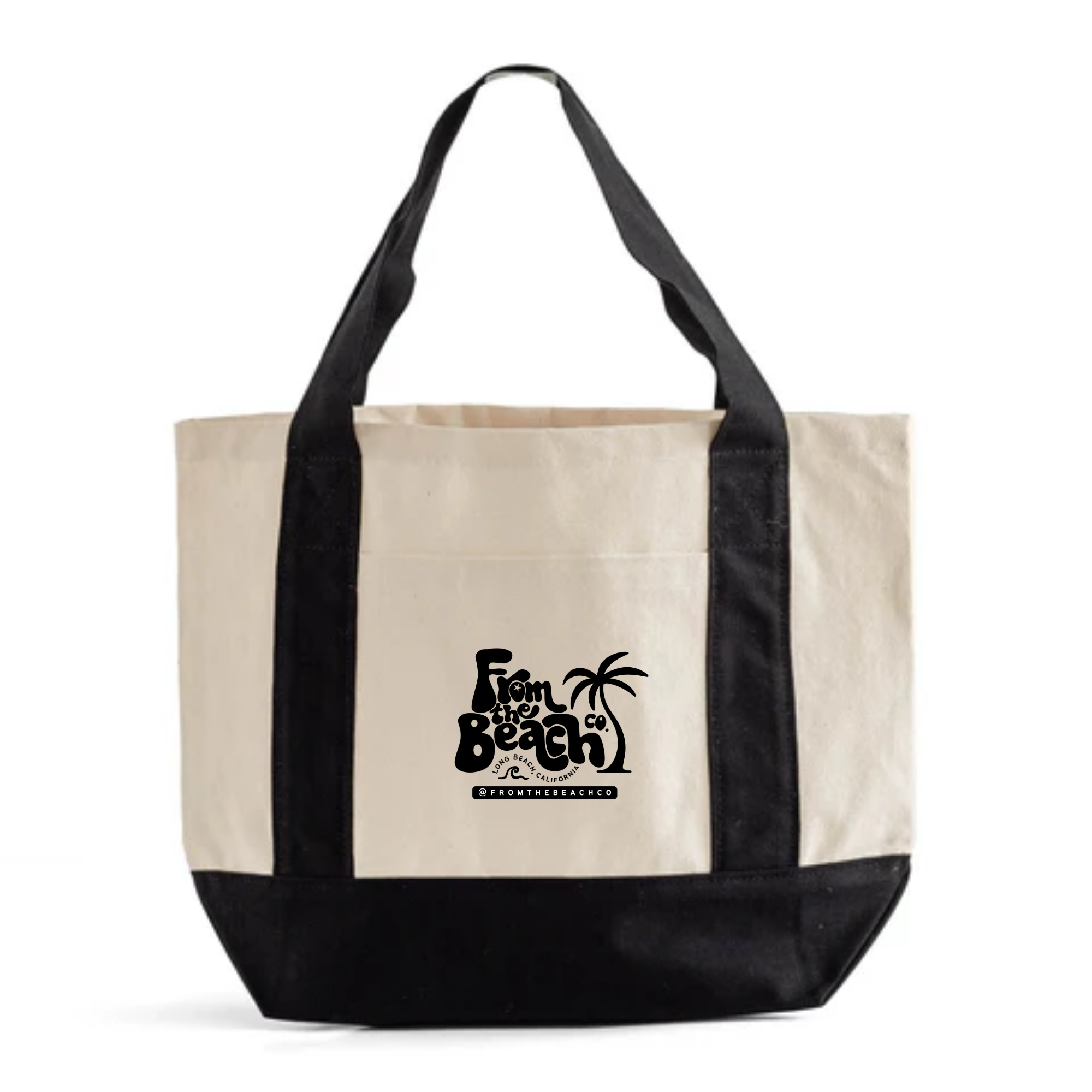 From the Beach Mini Tote - Black