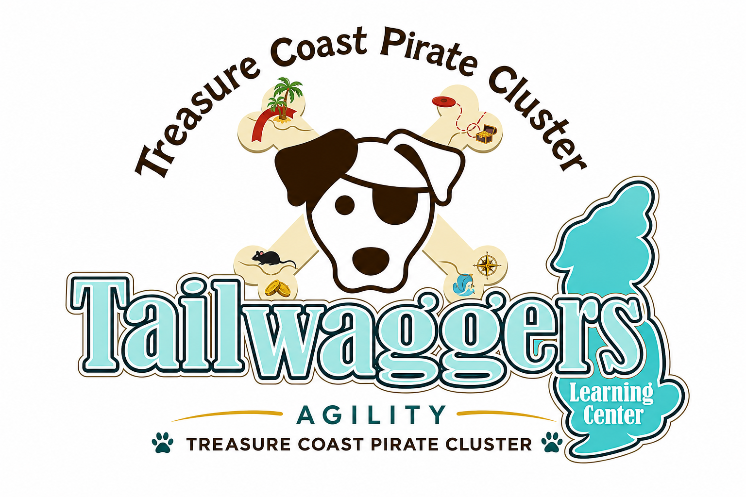 Tailwaggers Learning Center Pirate Cluster Agility Trial