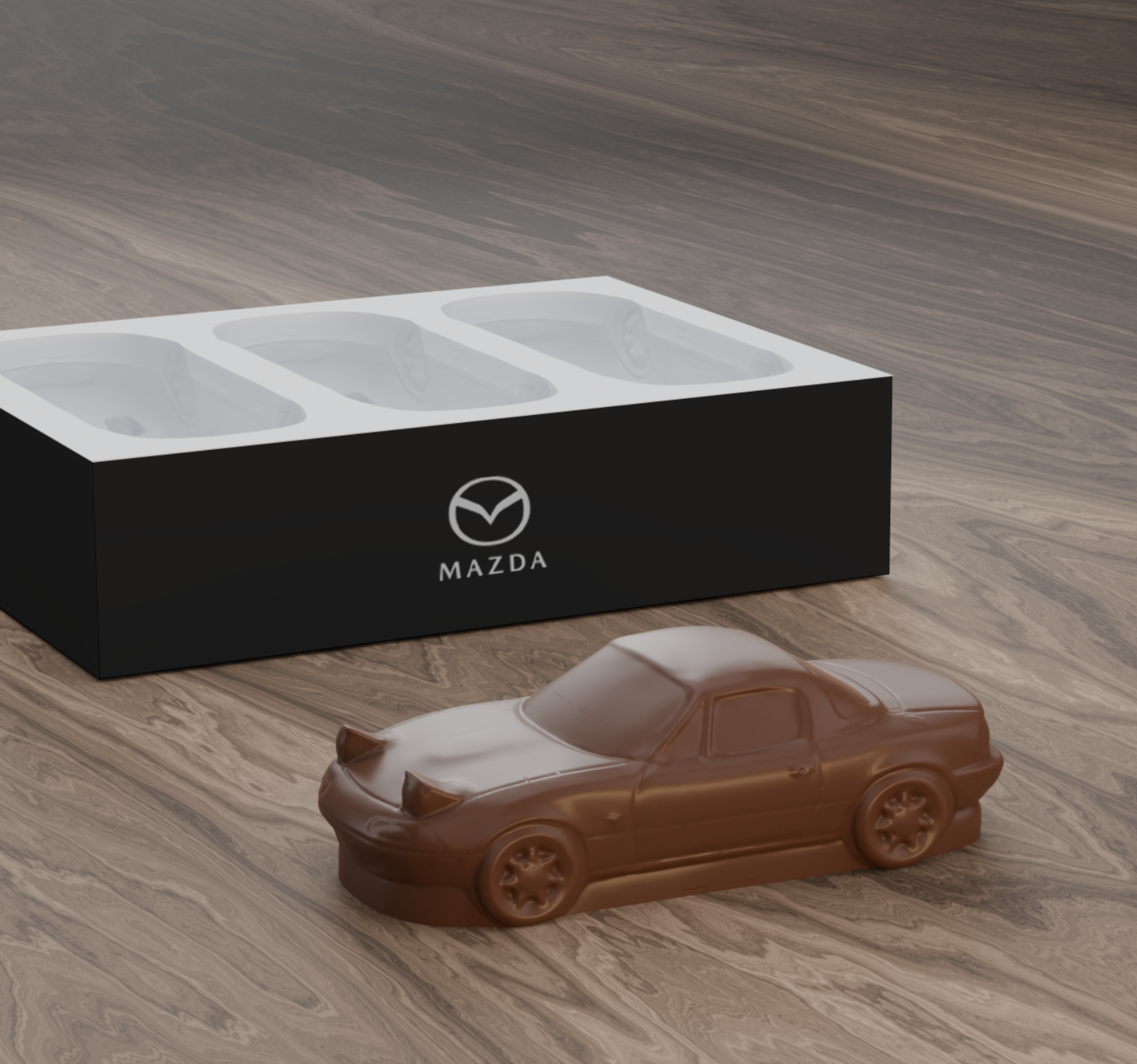 Mazda Social - Chocolate Miata