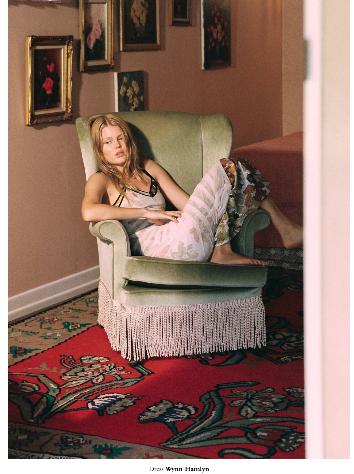TEETH MAGAZINE,
The Only Woman The Room 