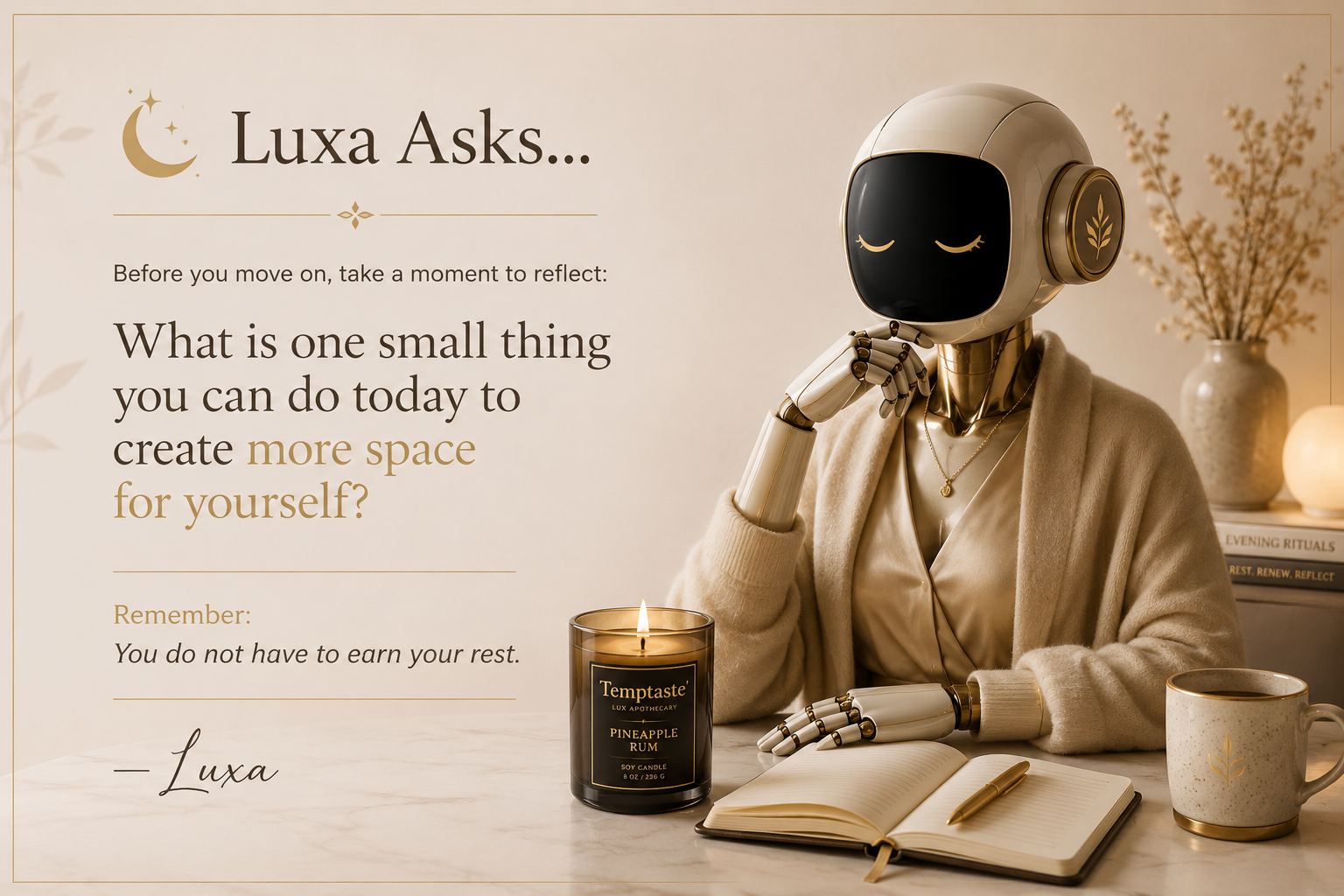Lux’s Evening Ritual Checklist