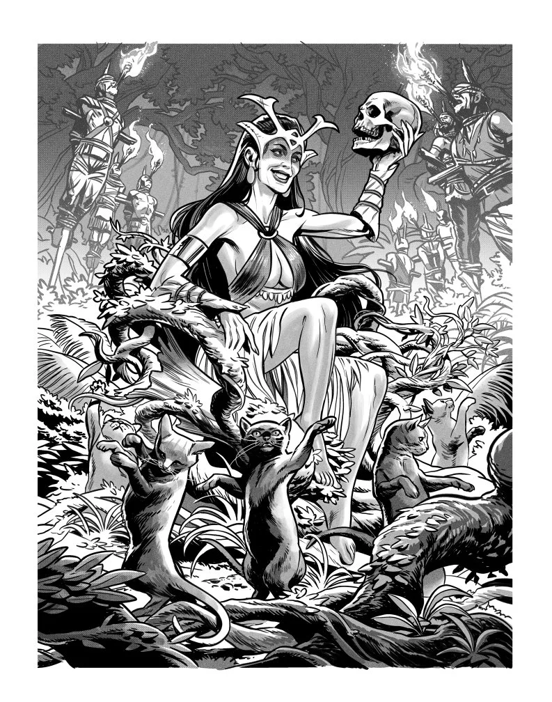 Savage sword of Conan: The Cat Witch Of Khitai