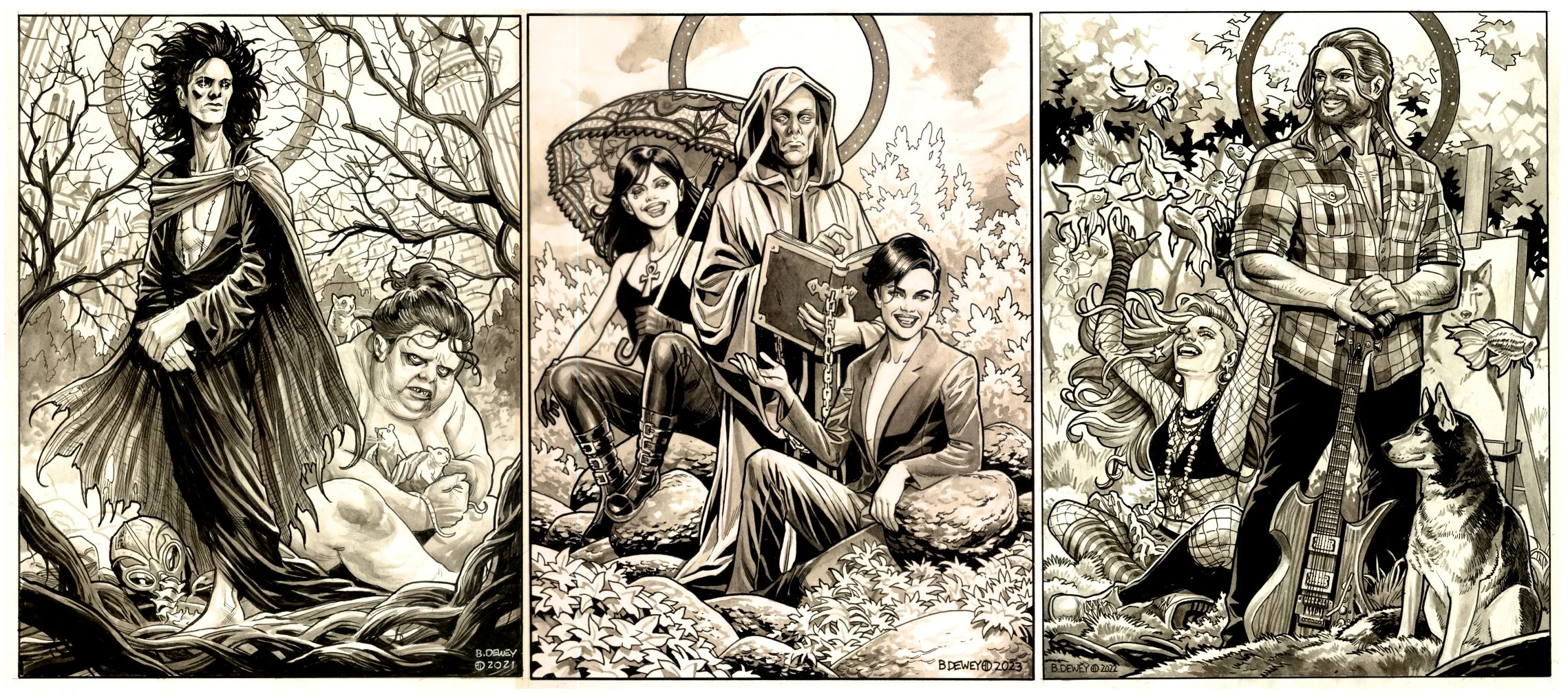 Sandman Triptych