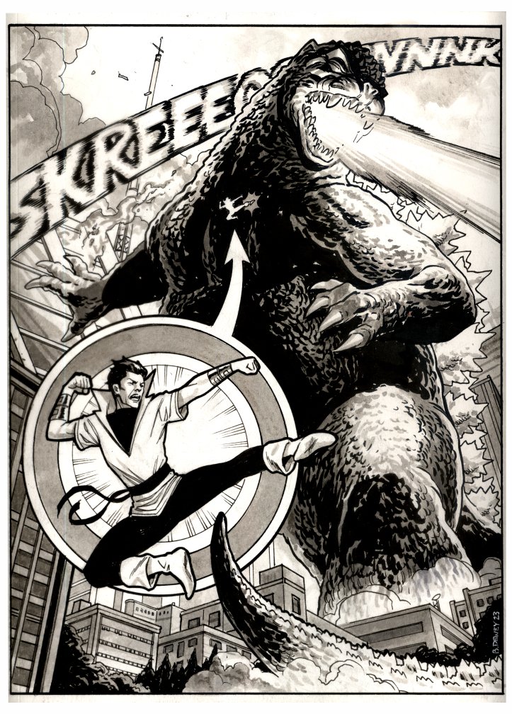 Dc's Karate Kid Vs Godzilla