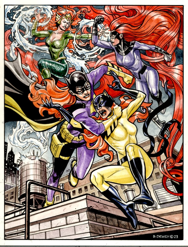 Marvel Vs DC Redheads