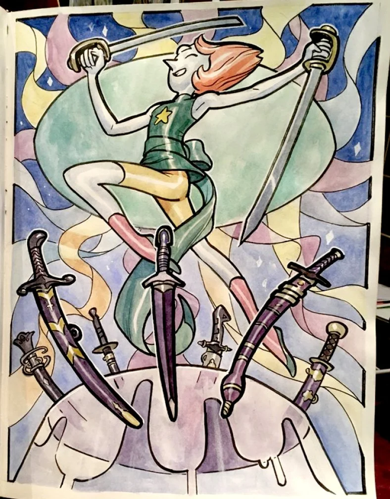 Pearl Crystal Gem