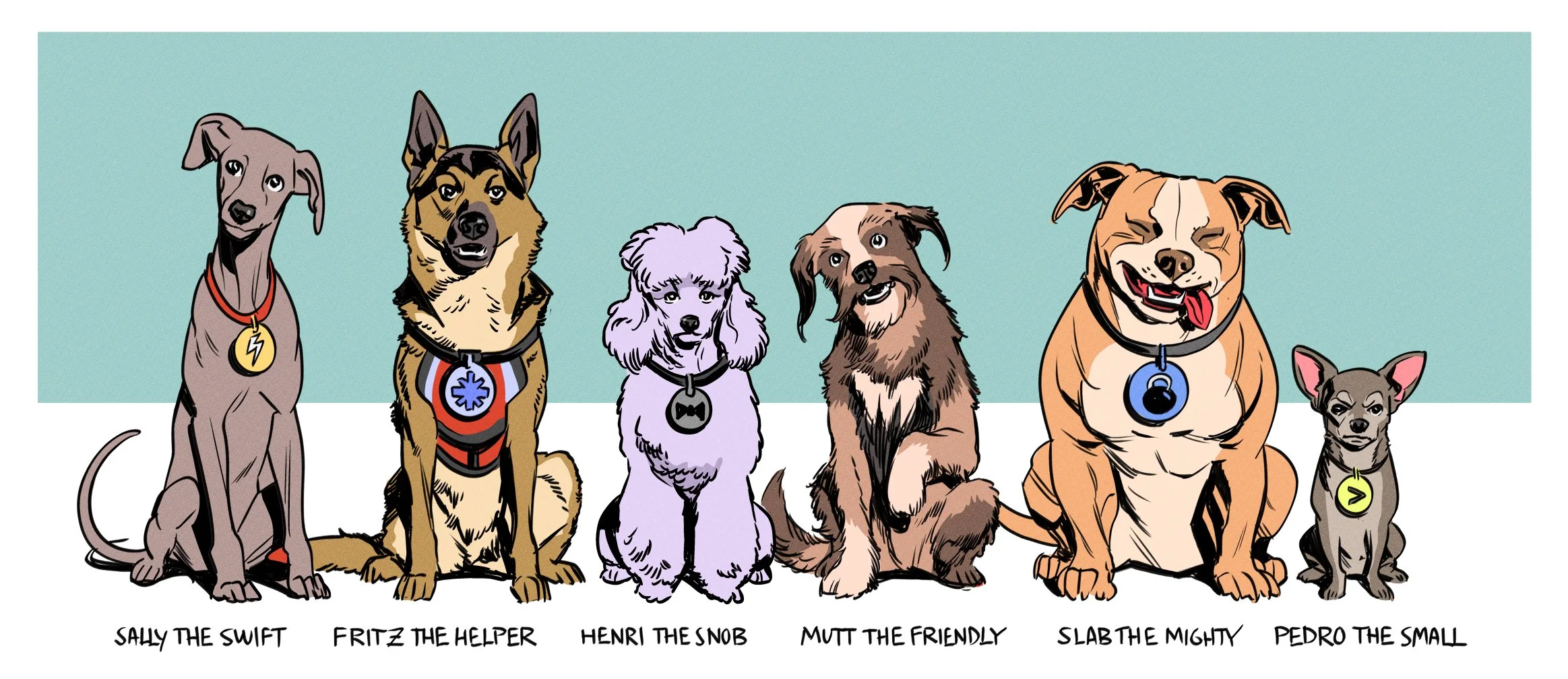 Jay Freeda's Hero Dogs