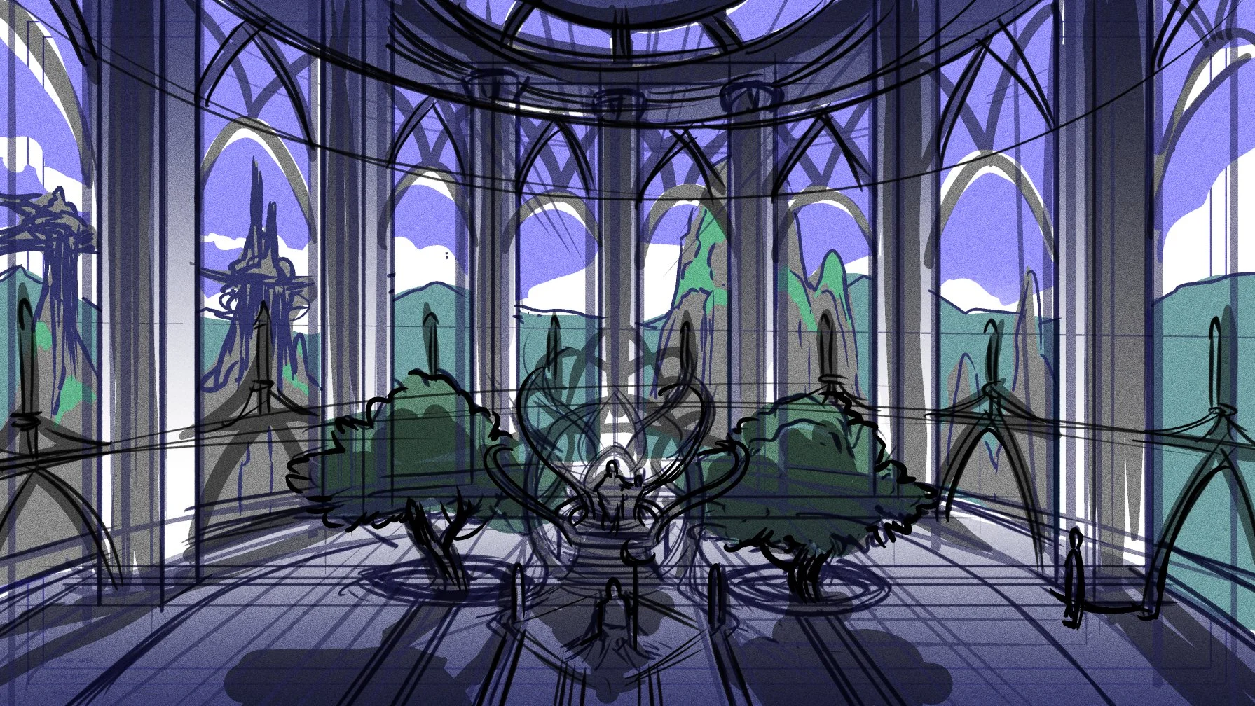 Eyrie Throne room 2