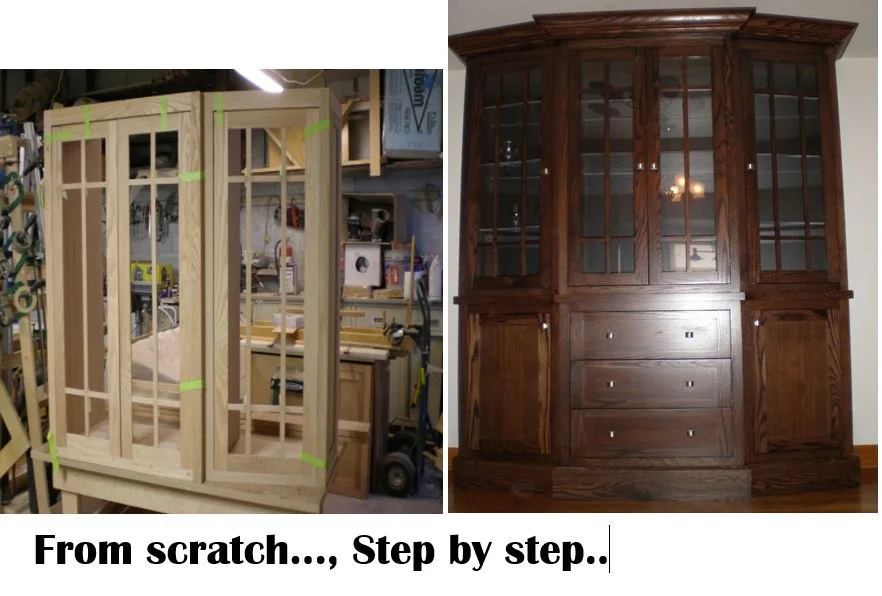 Solid wood masterpiece... .
