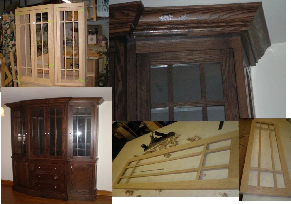 Custom cabinetry. Custom cabinets made of solid  wood and satin , water base finish.
#bigjohnsco #CustomFurniture #MadeFromScratch #HomeRemodeling #KitchenRemodel #MadeFromScratch 