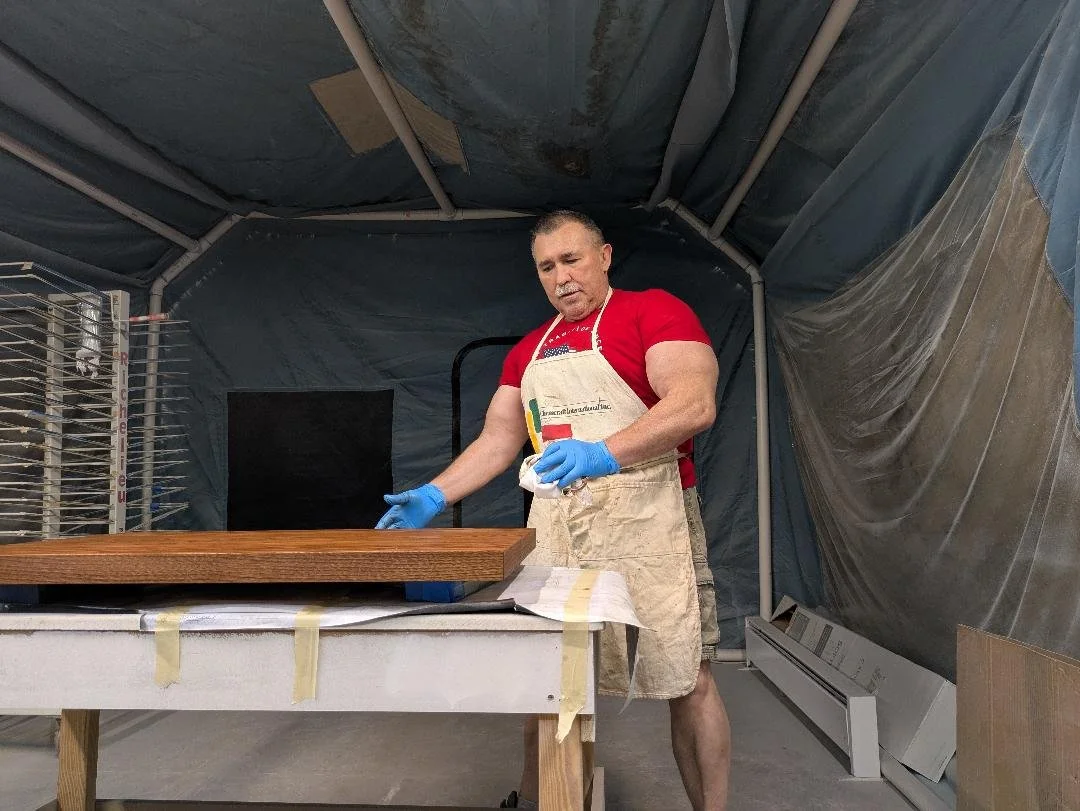 Staining is a tricky job.