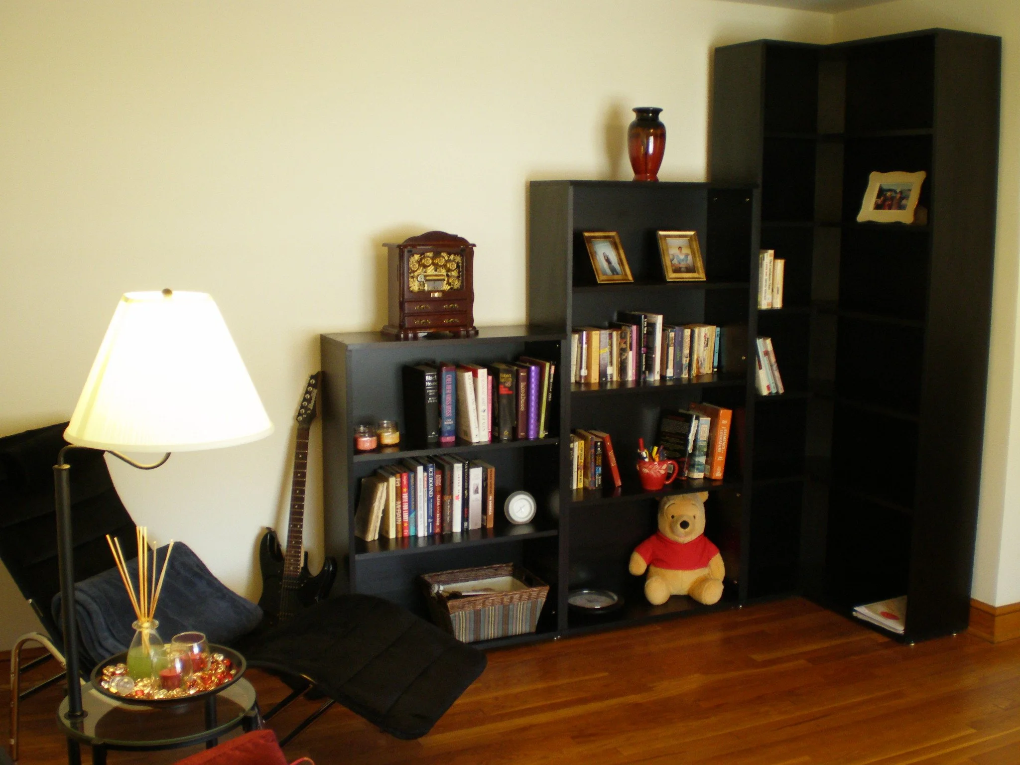 Modern style and material—just right for young people.  Done ;)