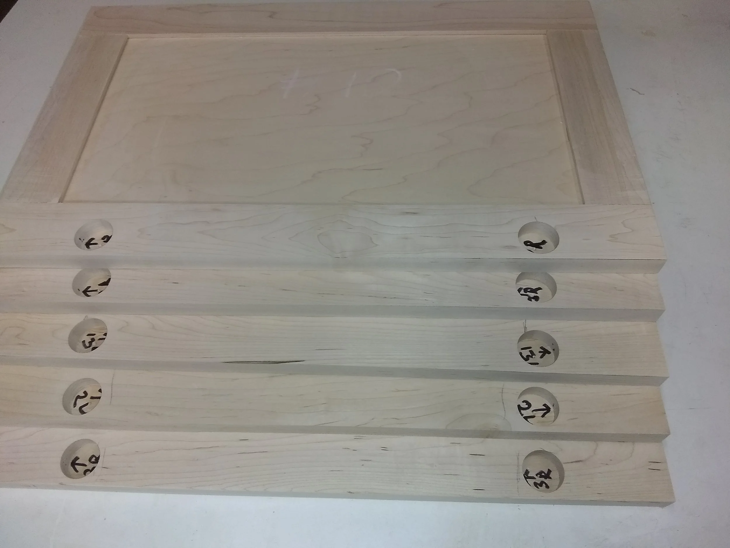 Custom-made solid maple doors.
Custom cabinetry. Kitchen cabinets made of solid  wood and satin , water base finish.
#bigjohnsco #CustomFurniture #MadeFromScratch #HomeRemodeling #KitchenRemodel #MadeFromScratch 