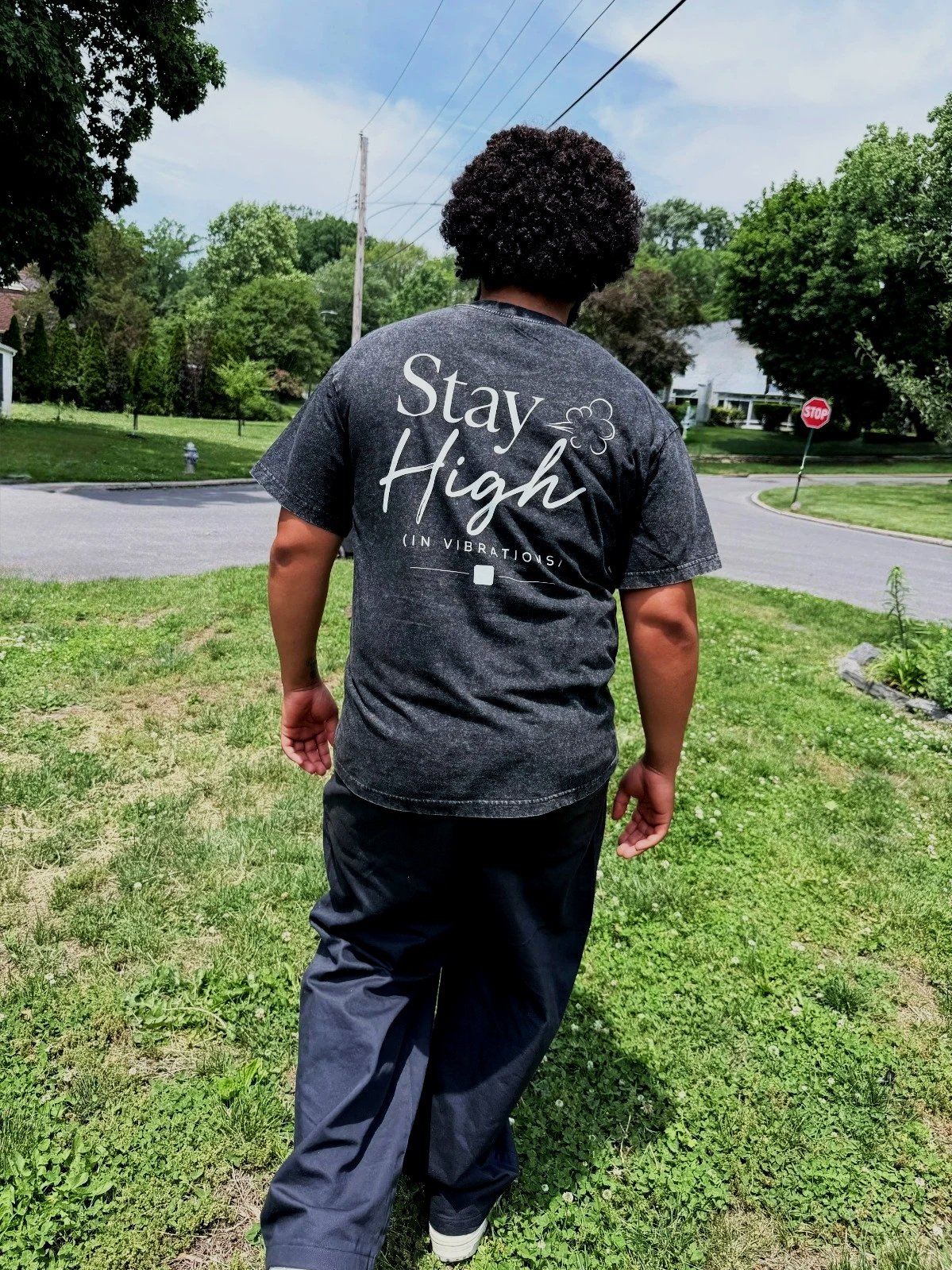 Stay High In Vibrations conscious lifestyle brand — inspirational clothing for personal growth and healing