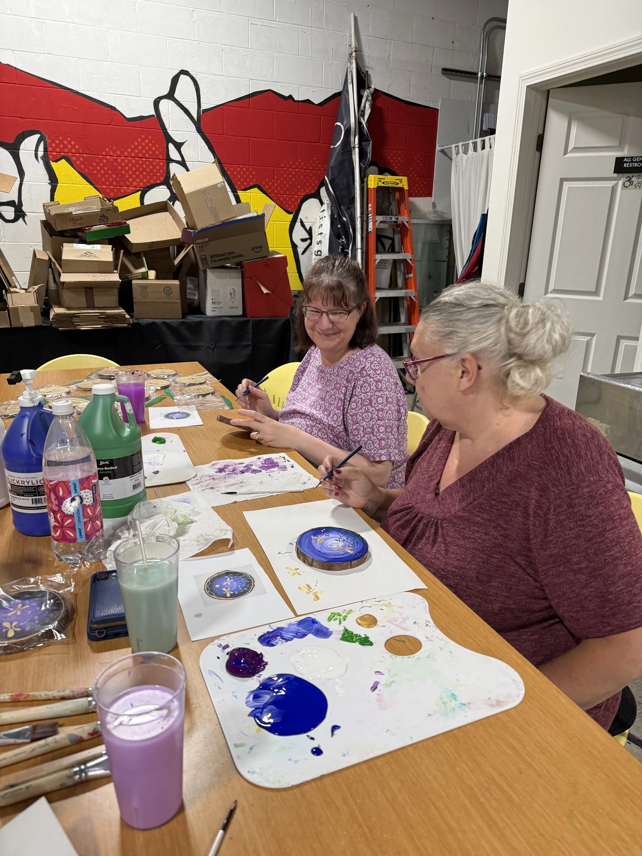 Milton Artists' Guild, Community, Recreation, Art Class, Painting Class, Acrylic Painting Class, Paint and Sip, Tutoring, Art Tutoring, Fiadhnait Moser