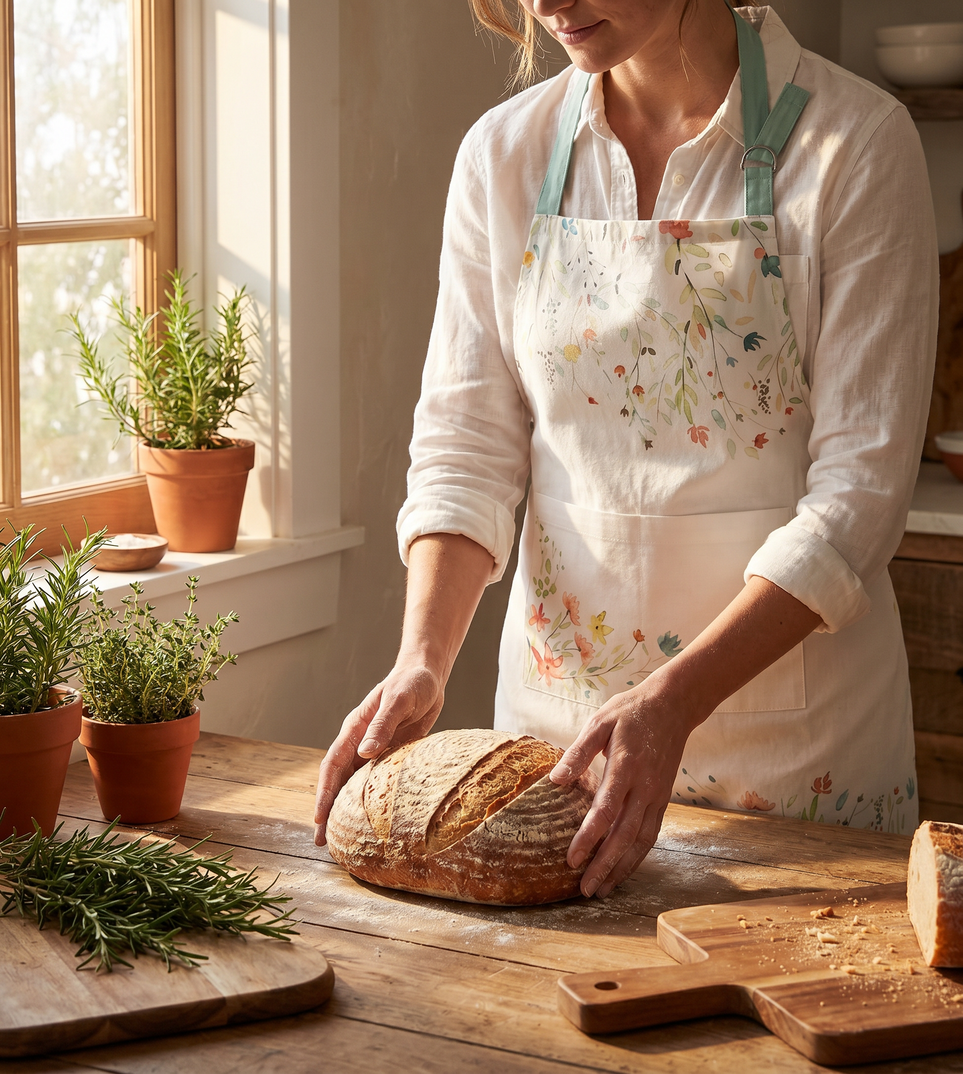 100% Cotton Apron for women 