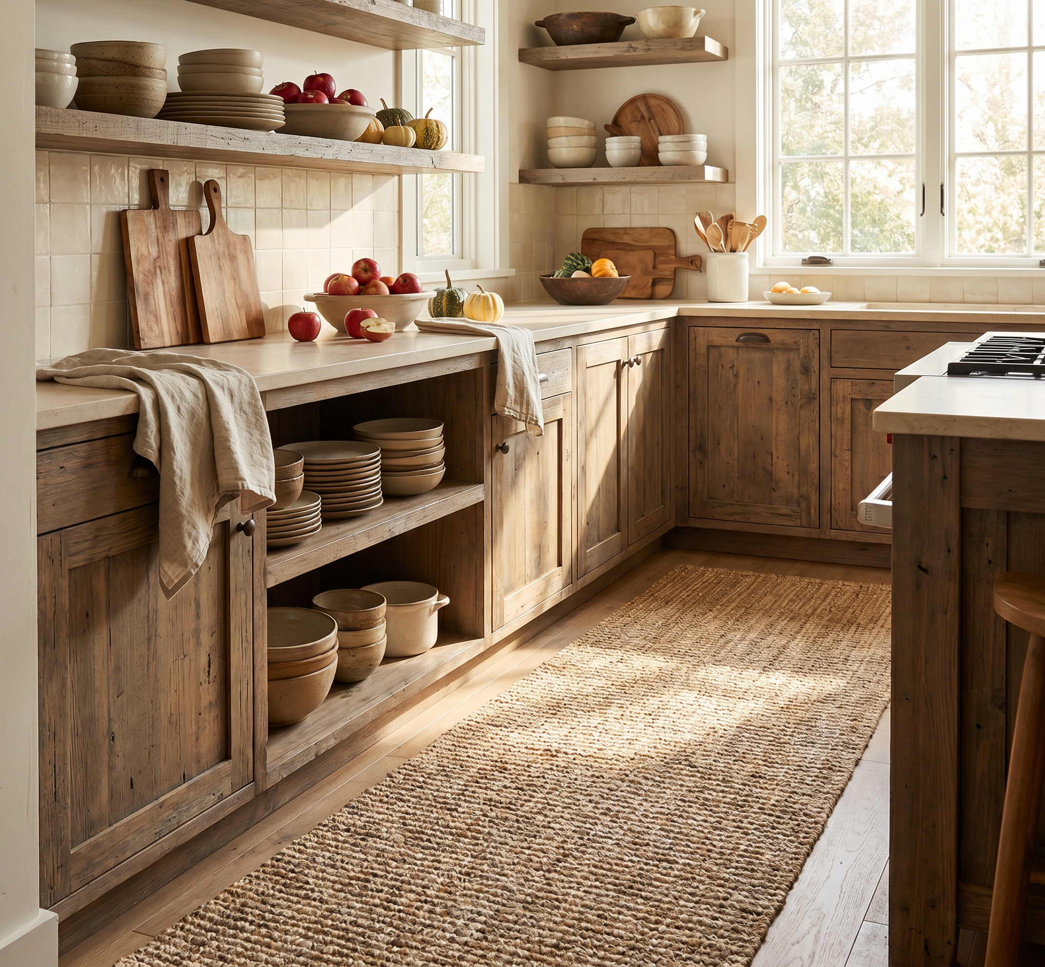 Natural Fiber Collection Runner Rug