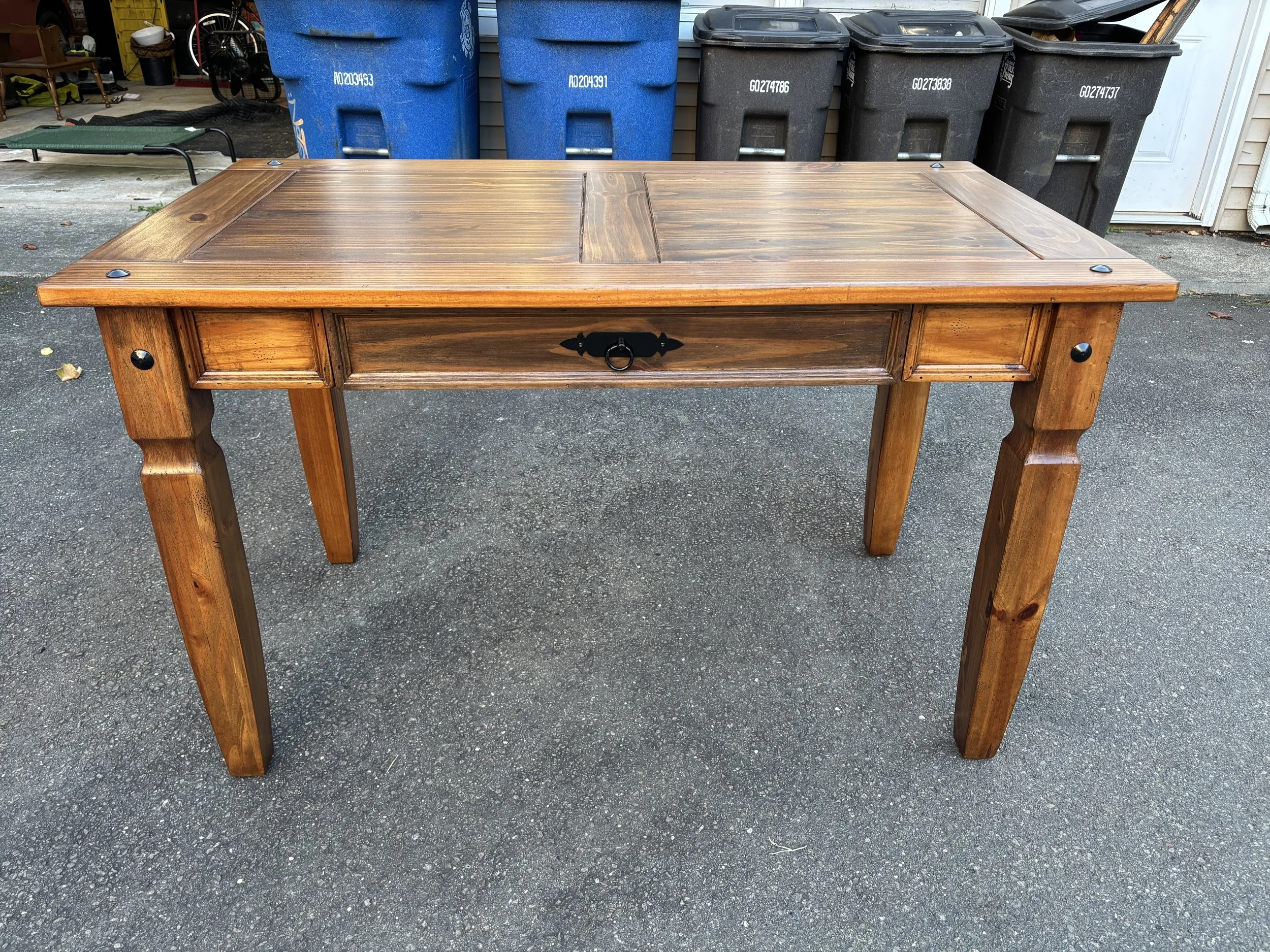 Refinished Wood Table