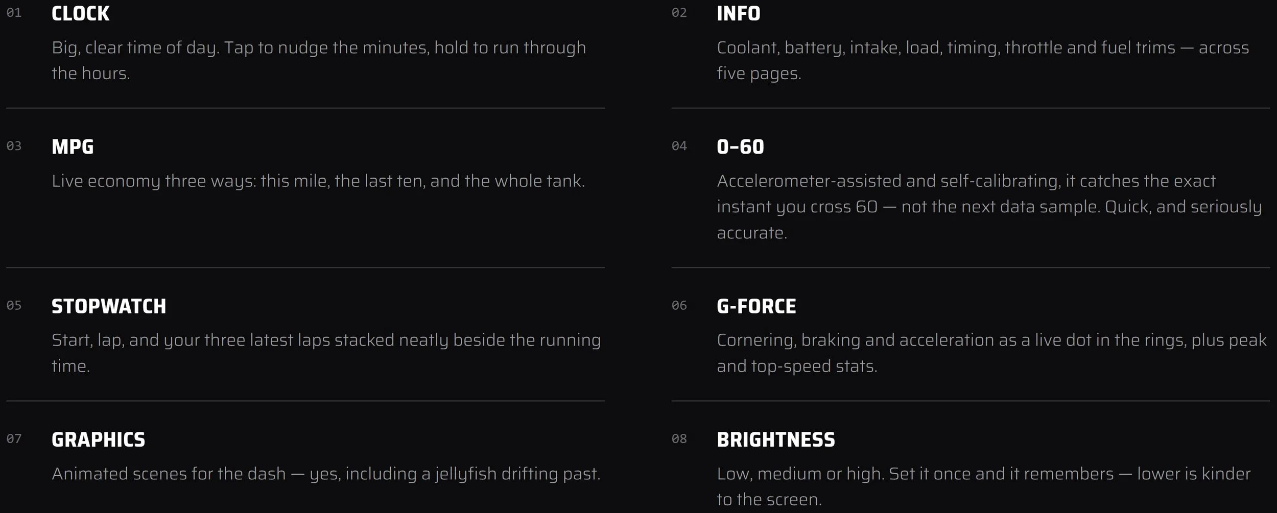 [Screens Explanation]