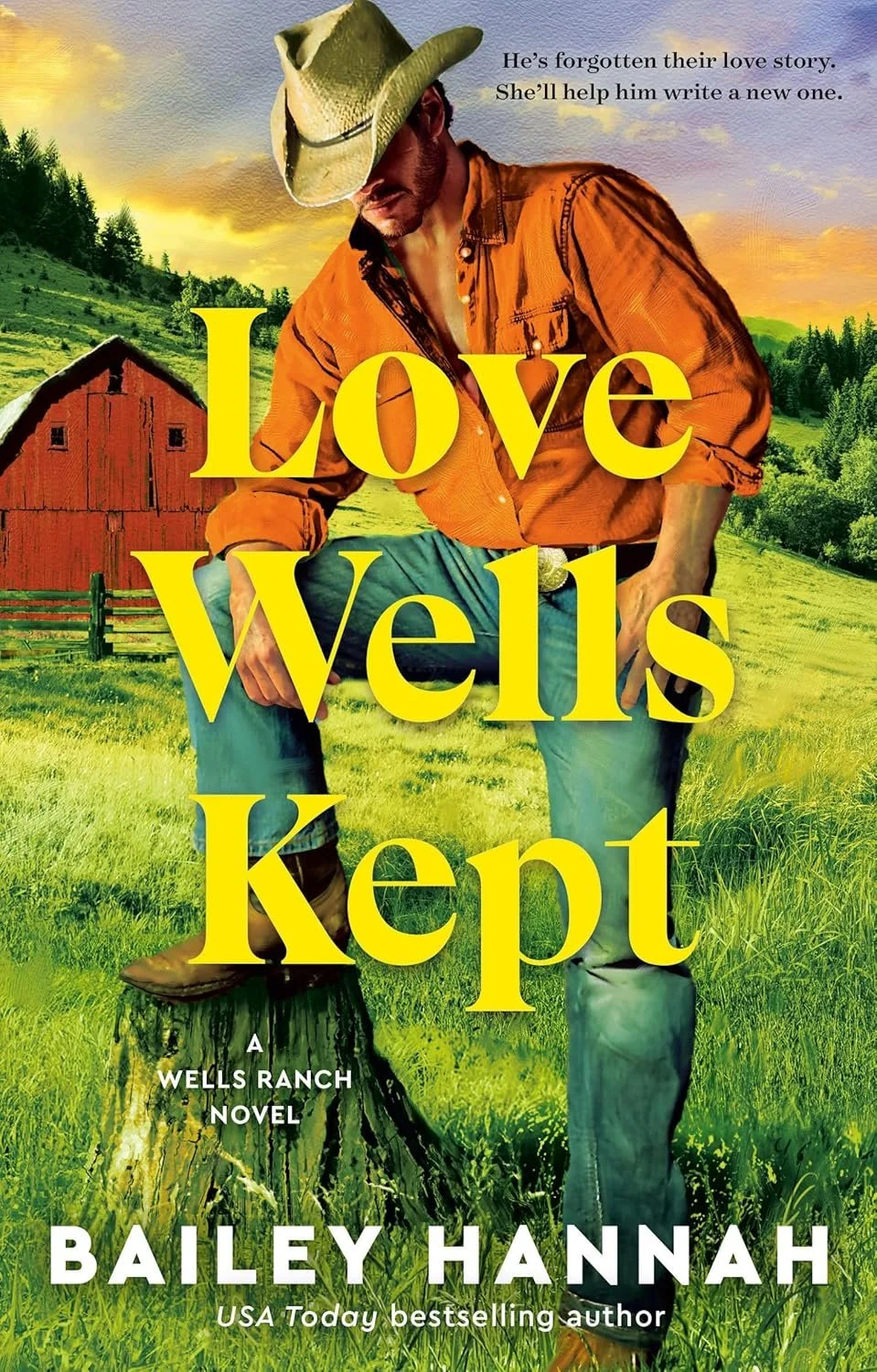 Love Wells Kept (Wells Ranch #5) - Bailey Hannah