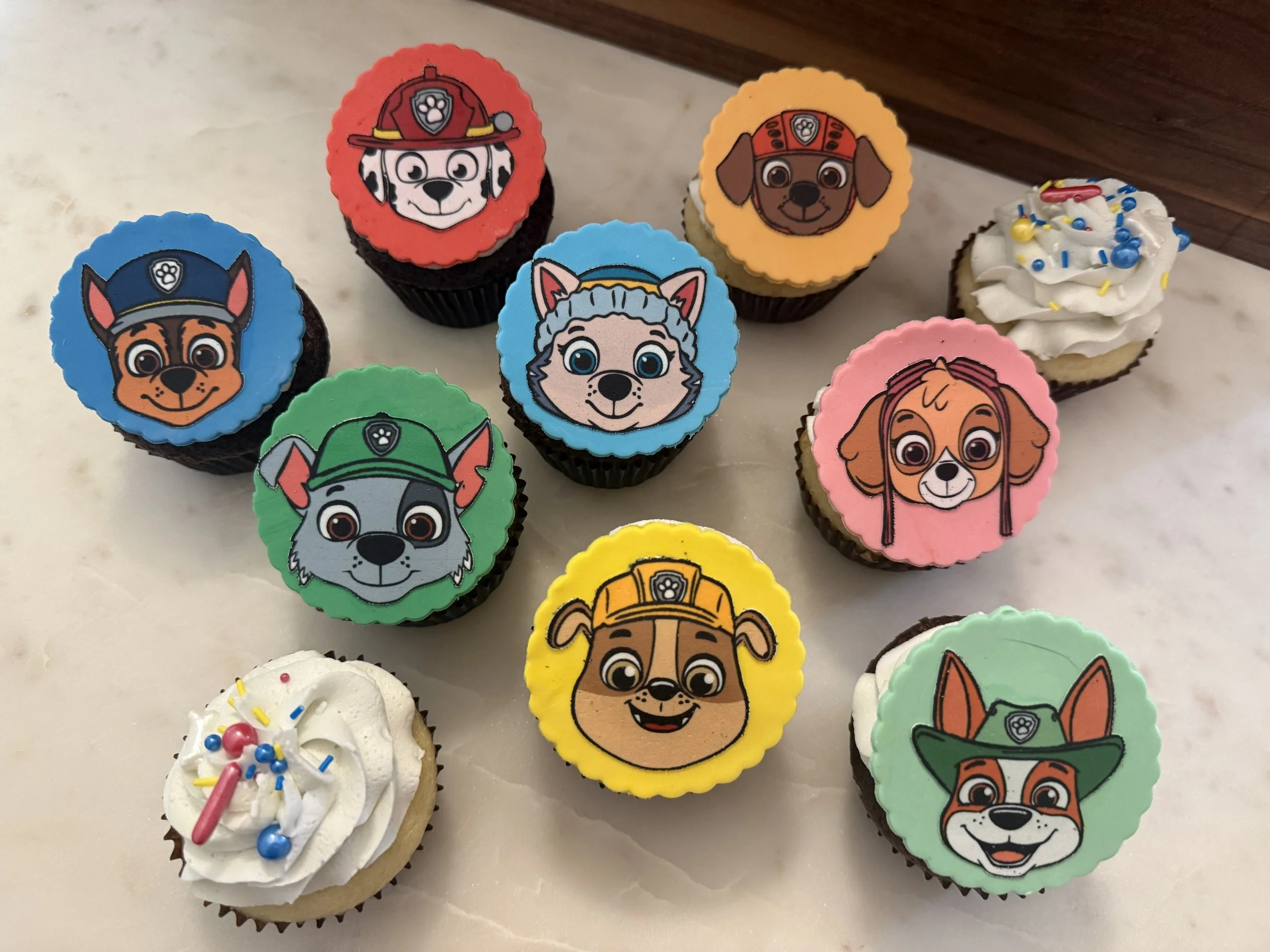 Paw Patrol Cupcakes