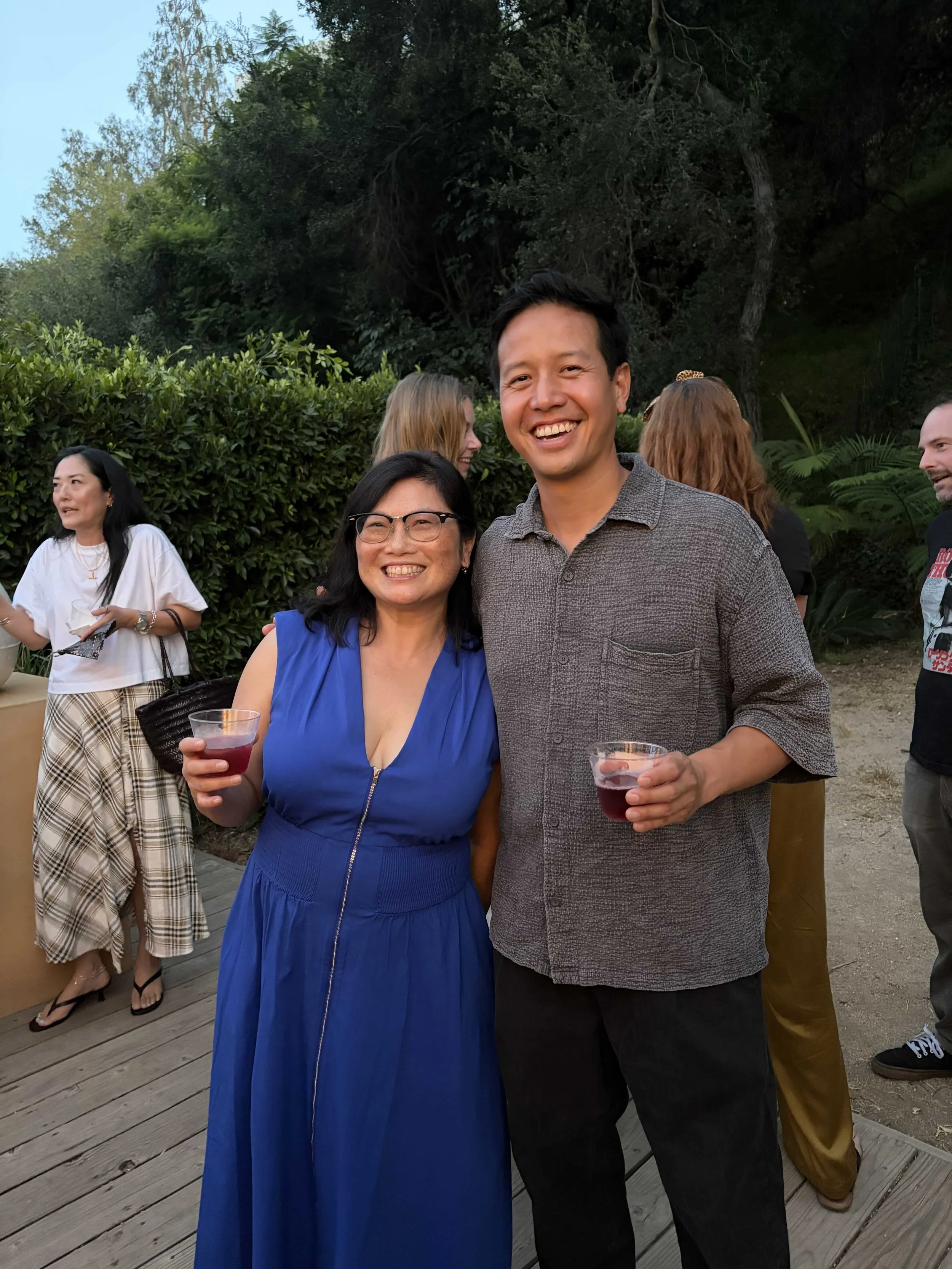 Sophia McCabe and Alan Chin