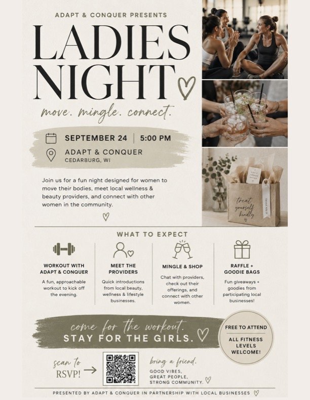 Adapt &amp; Conquer- Ladies Night
