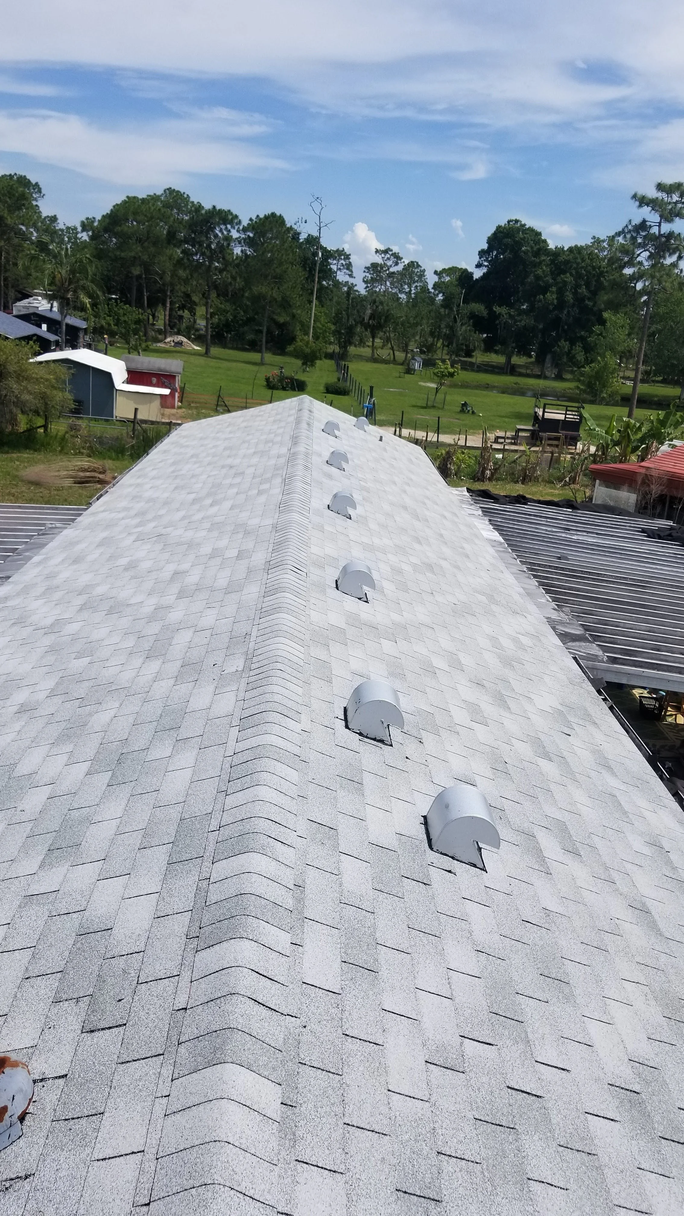 Gooseneck vents for ventilation