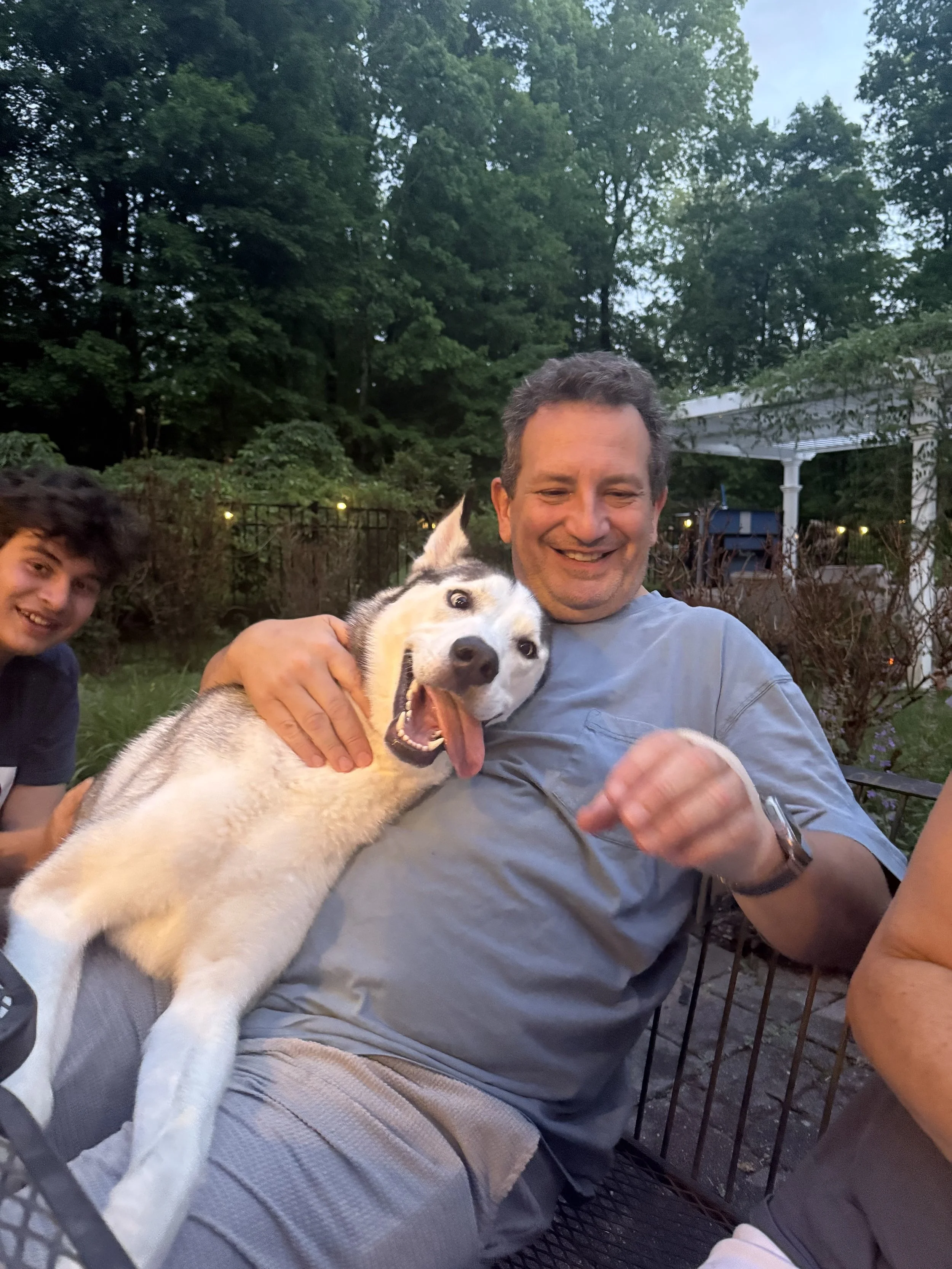 Steven Coury and Tucker