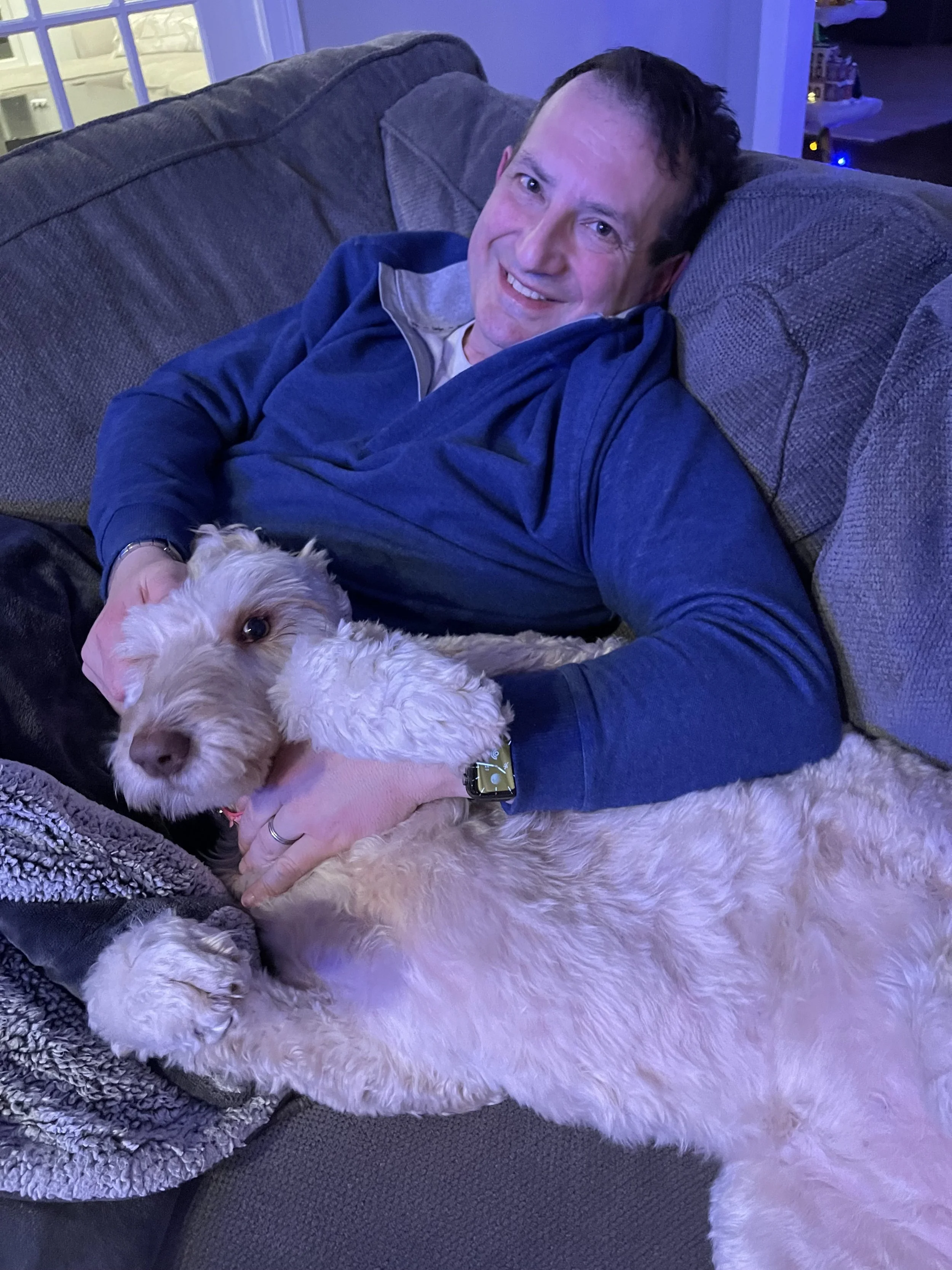 Steven Coury and Millie