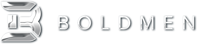 Boldmen logo with stylized letter B and text