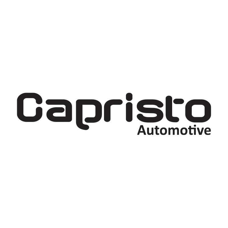 Capristo Automotive logo in black text on a transparent background.