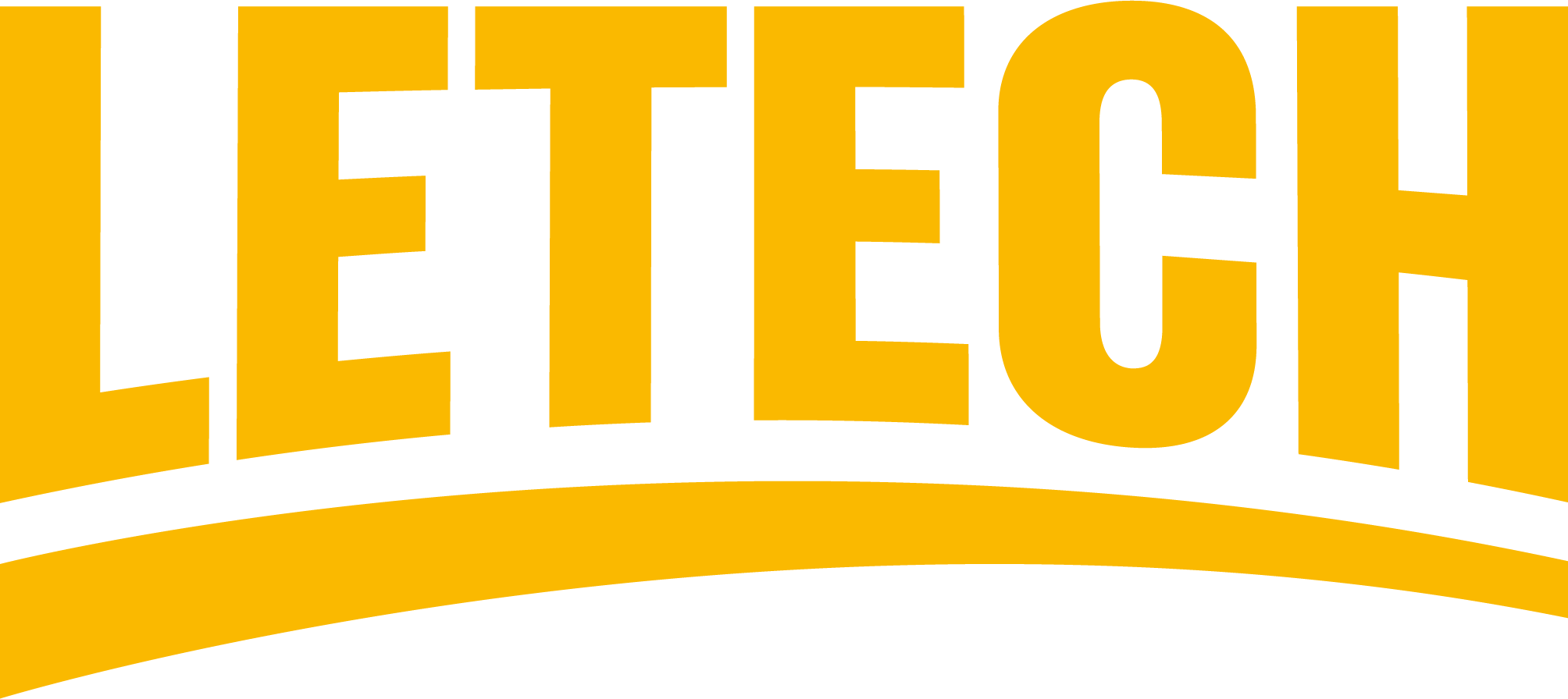 LETTIEQ in bold yellow and black text with a curved black and yellow stripe underneath.