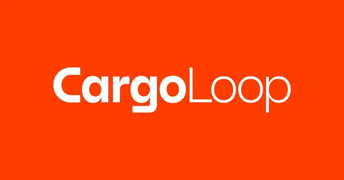The logo of Cargoclean on an orange background with the text 'Cargoloo' in white and orange font.