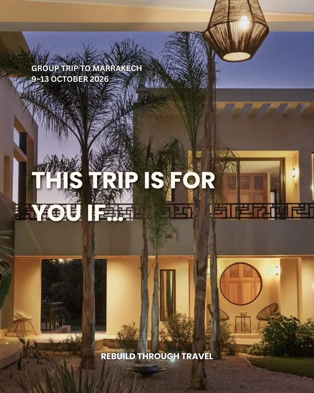 .
Not everyone wants the same thing from travel.
Some people want a week by the pool.
Others want to tick off landmarks and move on.

But if you're looking for a different environment, new experiences, good people and a break from routine, this might