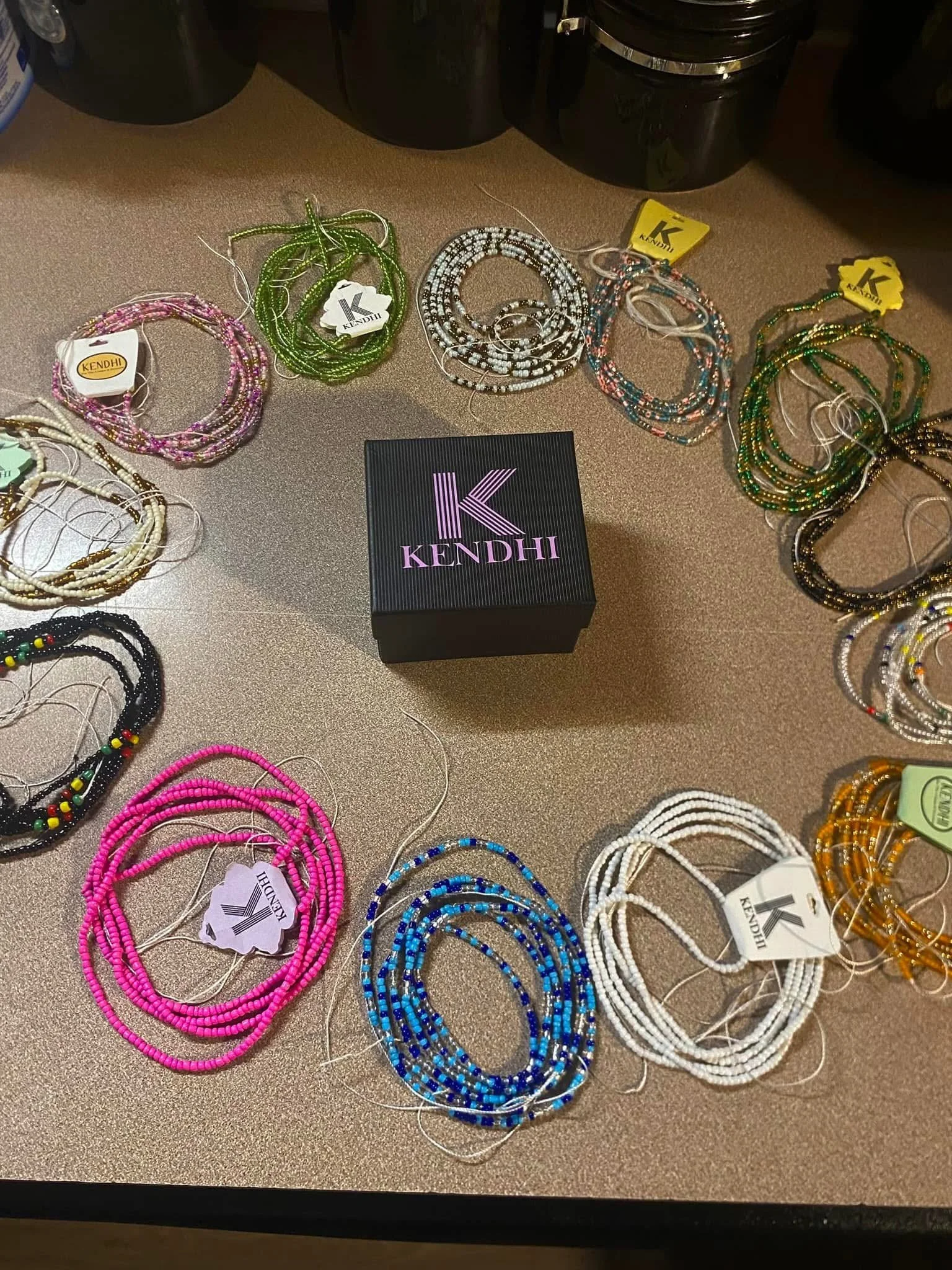 ✨ 2 Waist Beads (Pre-Made) – Elastic | $15
