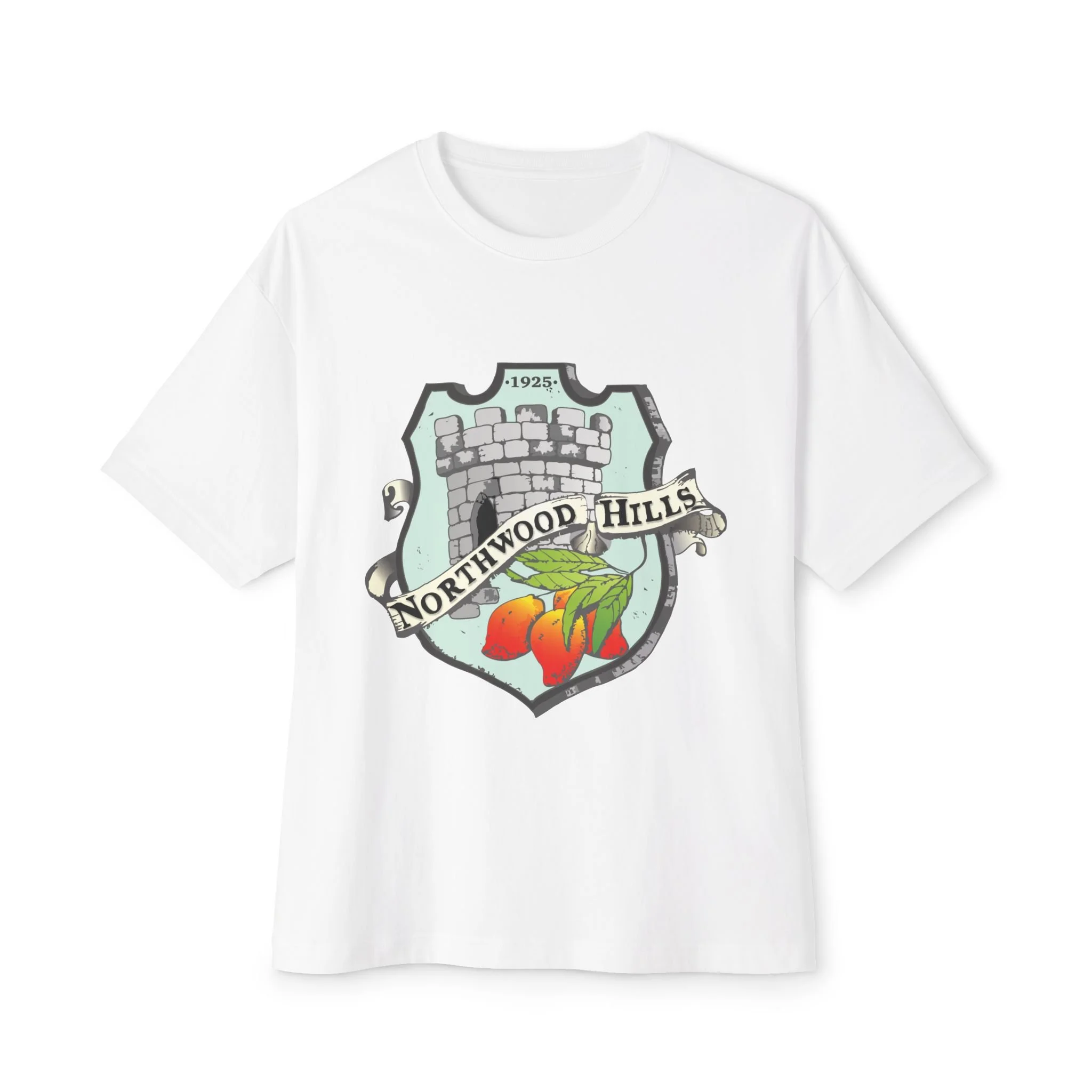 Northwood Hills Crest Tee- Tiffany Blue