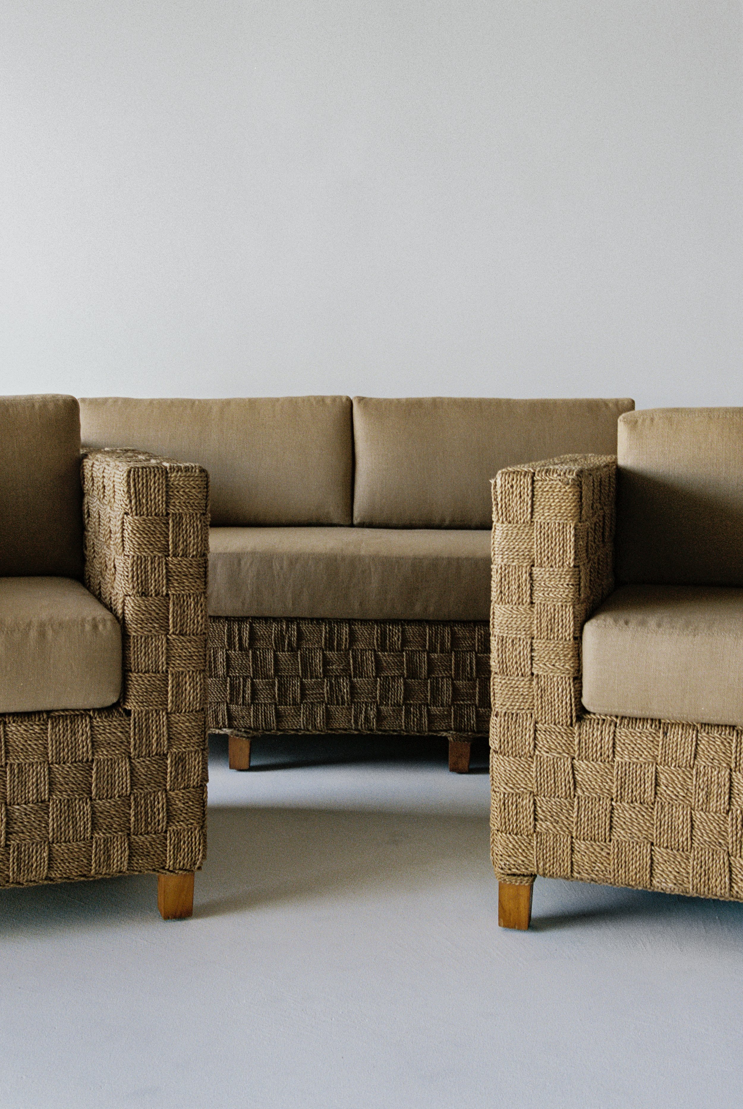 ANONYMOUS - Rope Sofa and Armchairs