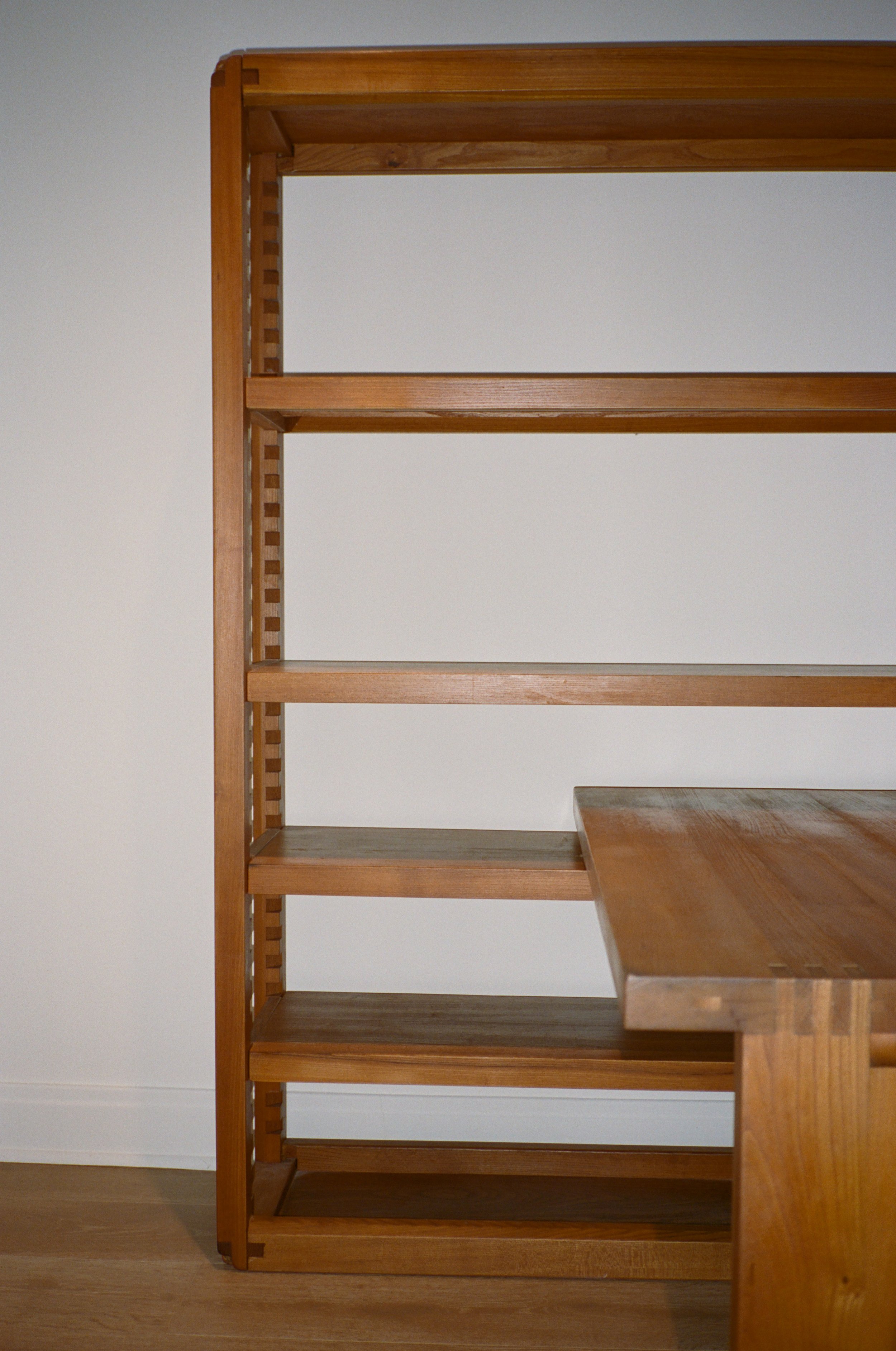 PIERRE CHAPO - Bookcase and Desk