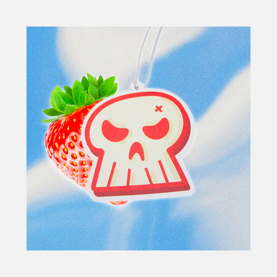 Mook Strawberry Car Air-Freshner