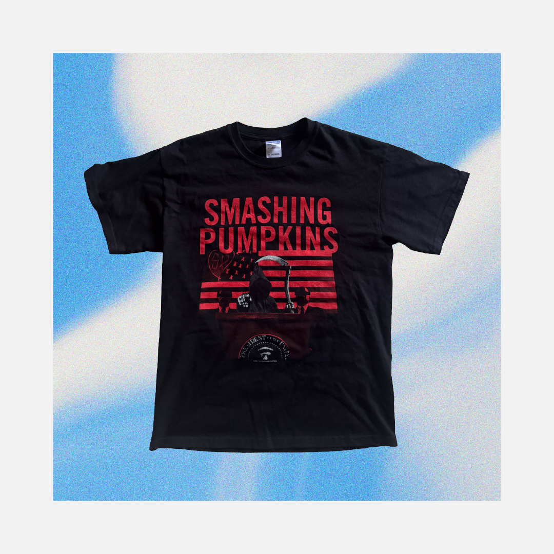 Smashing Pumpkins 2008 Australia NZ Tour Vintage T-Shirt