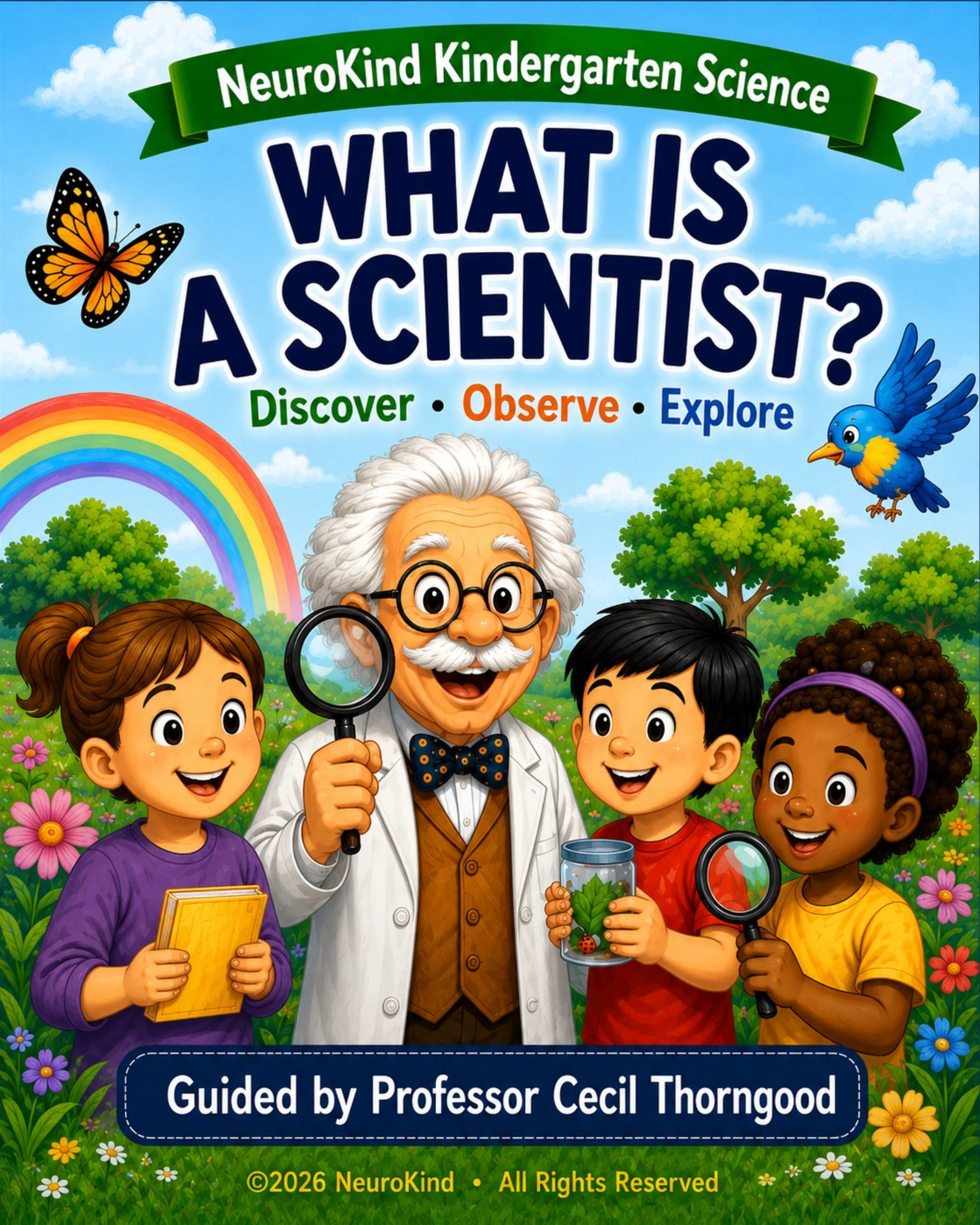 What Is a Scientist? | Kindergarten Science Workbook | Printable PDF Digital Download