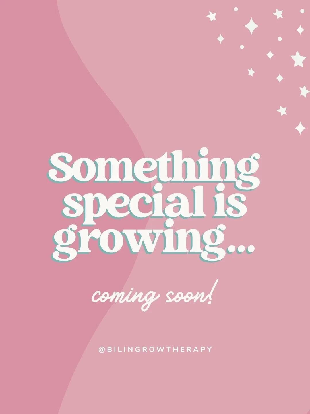 Something special is growing&hellip; 🌱✨

Welcome to BilinGrow Therapy! We are a mobile bilingual pediatric speech and language practice created to help children communicate, connect, and grow&mdash;in English, Spanish, or both. 💬💗

We&rsquo;re cur