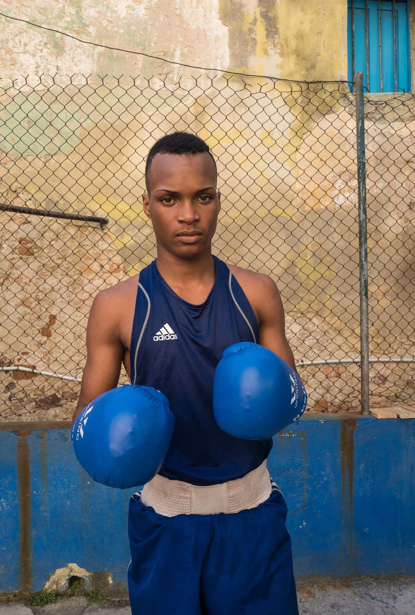 Boxer in Cuba